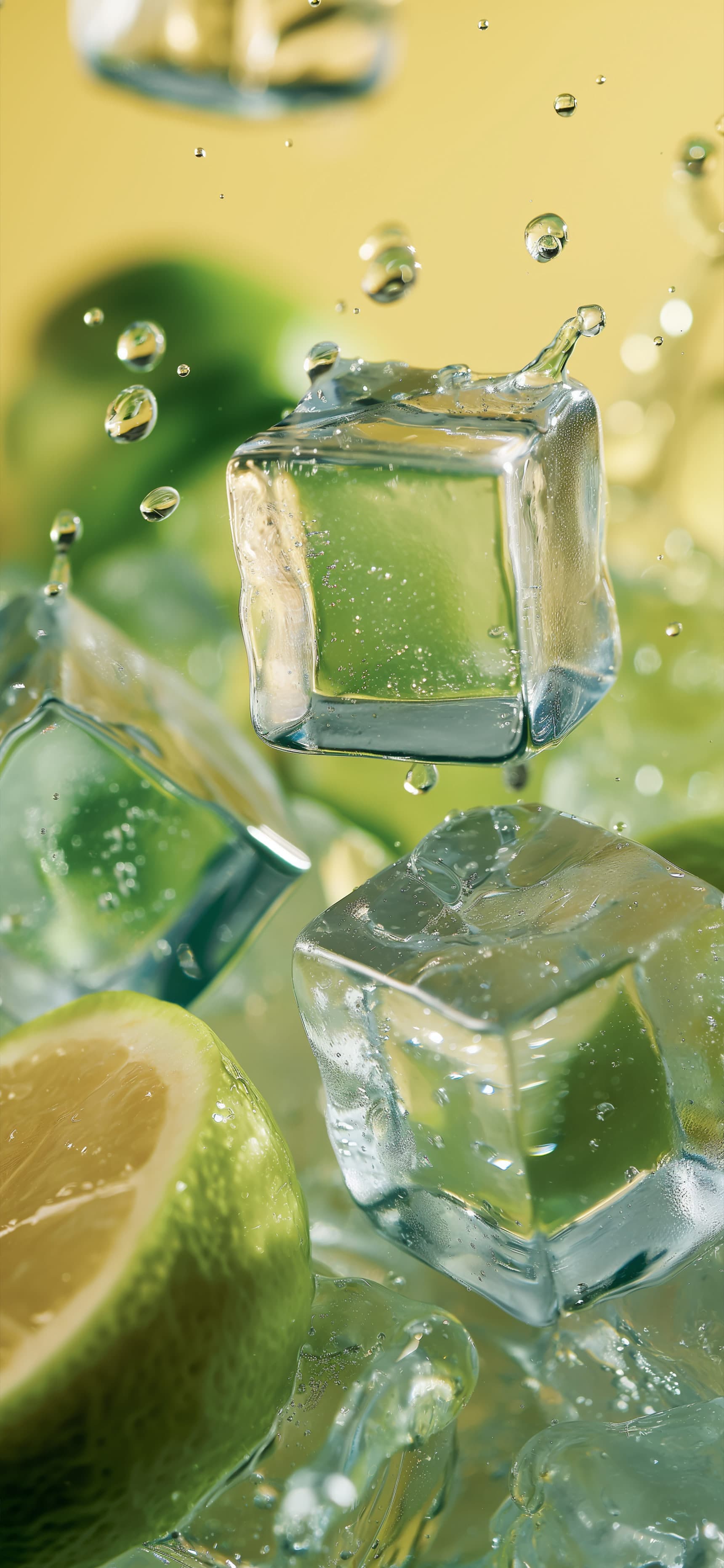 Lemon Dive - free phone wallpaper