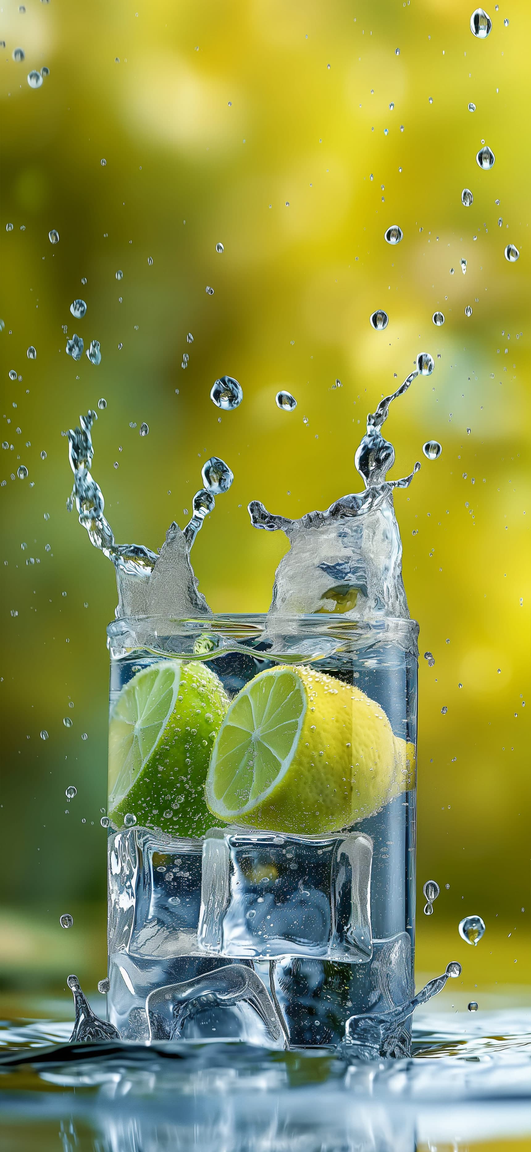 Citrus Splash - free phone wallpaper