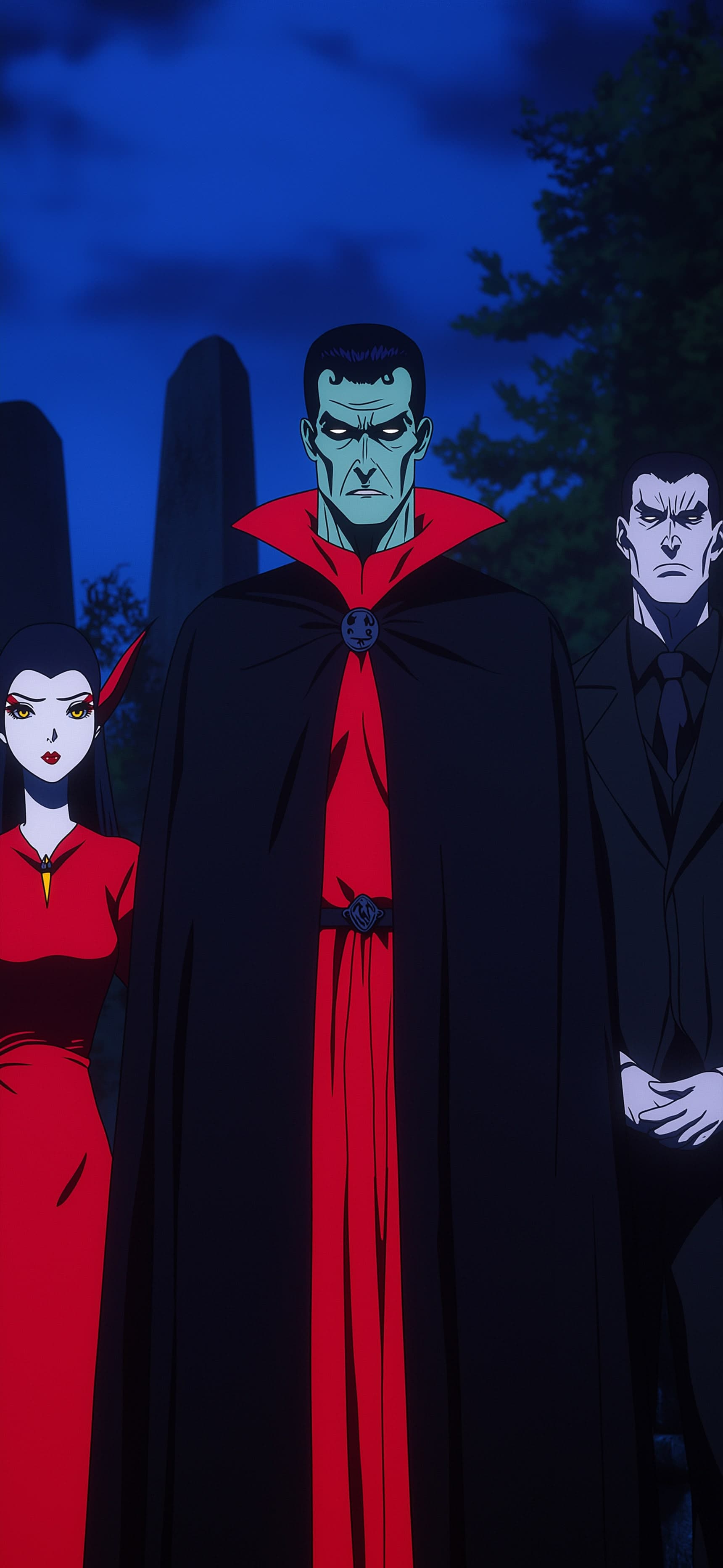 Gothic Vampires - free phone wallpaper