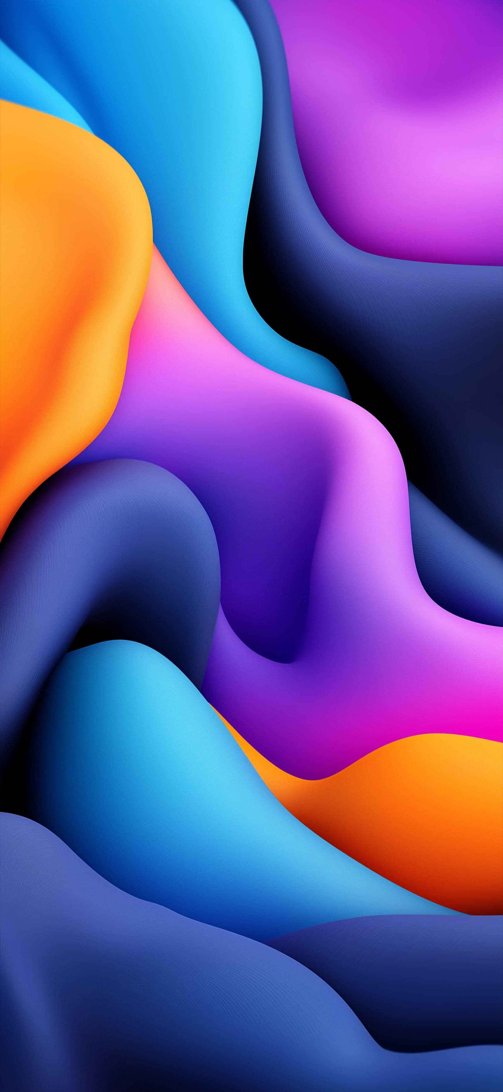 Waves 3 - free phone wallpaper