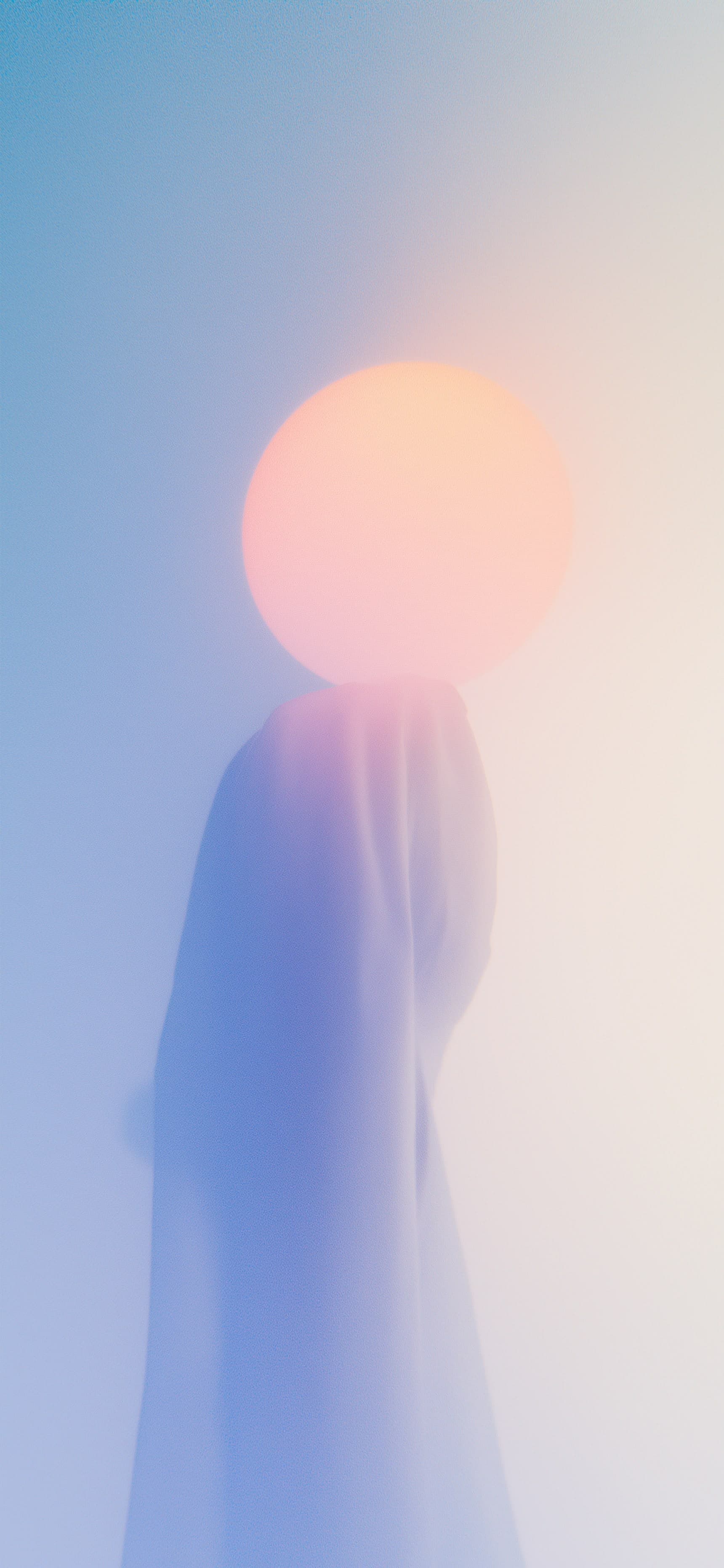 Abstract Blue Swirls - free phone wallpaper