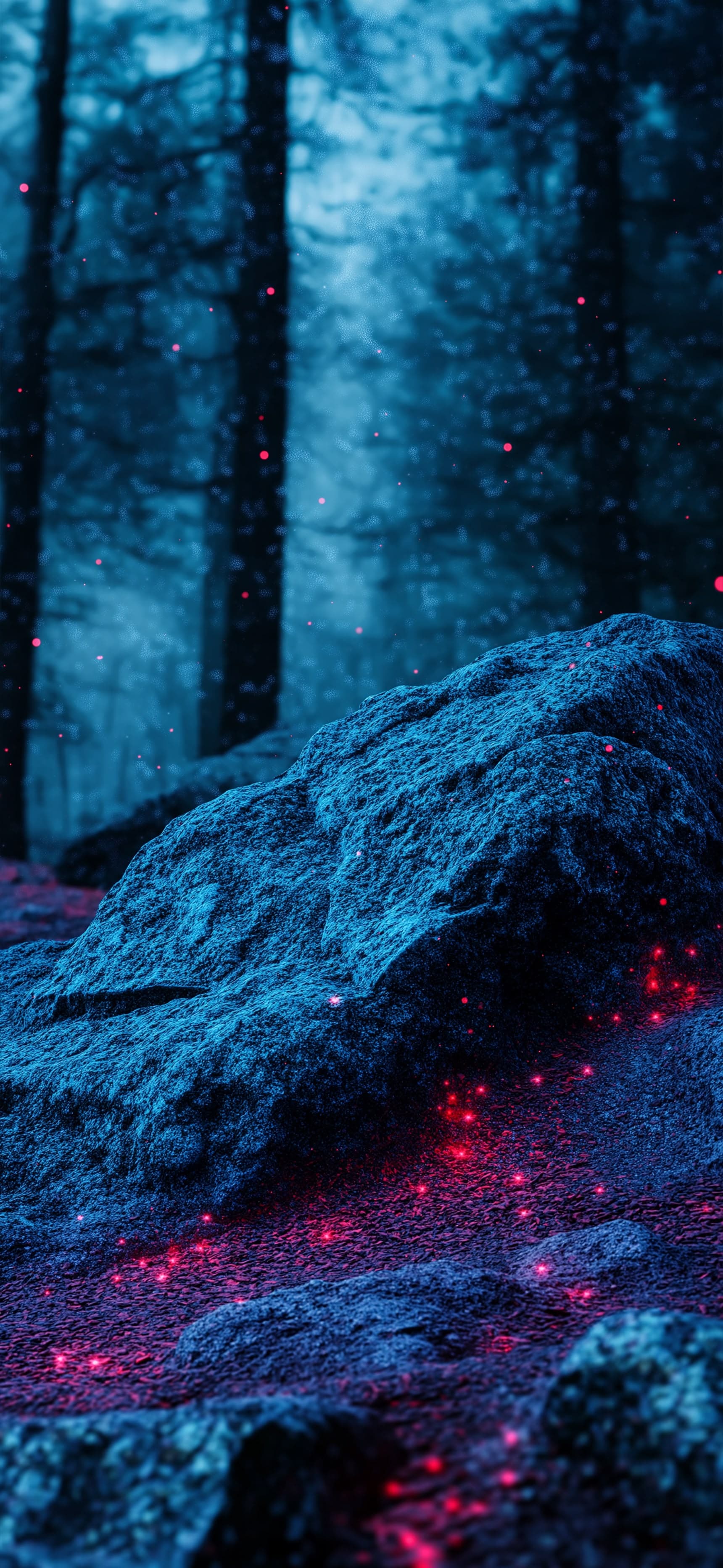 Enchanted Forest Floor - free phone wallpaper