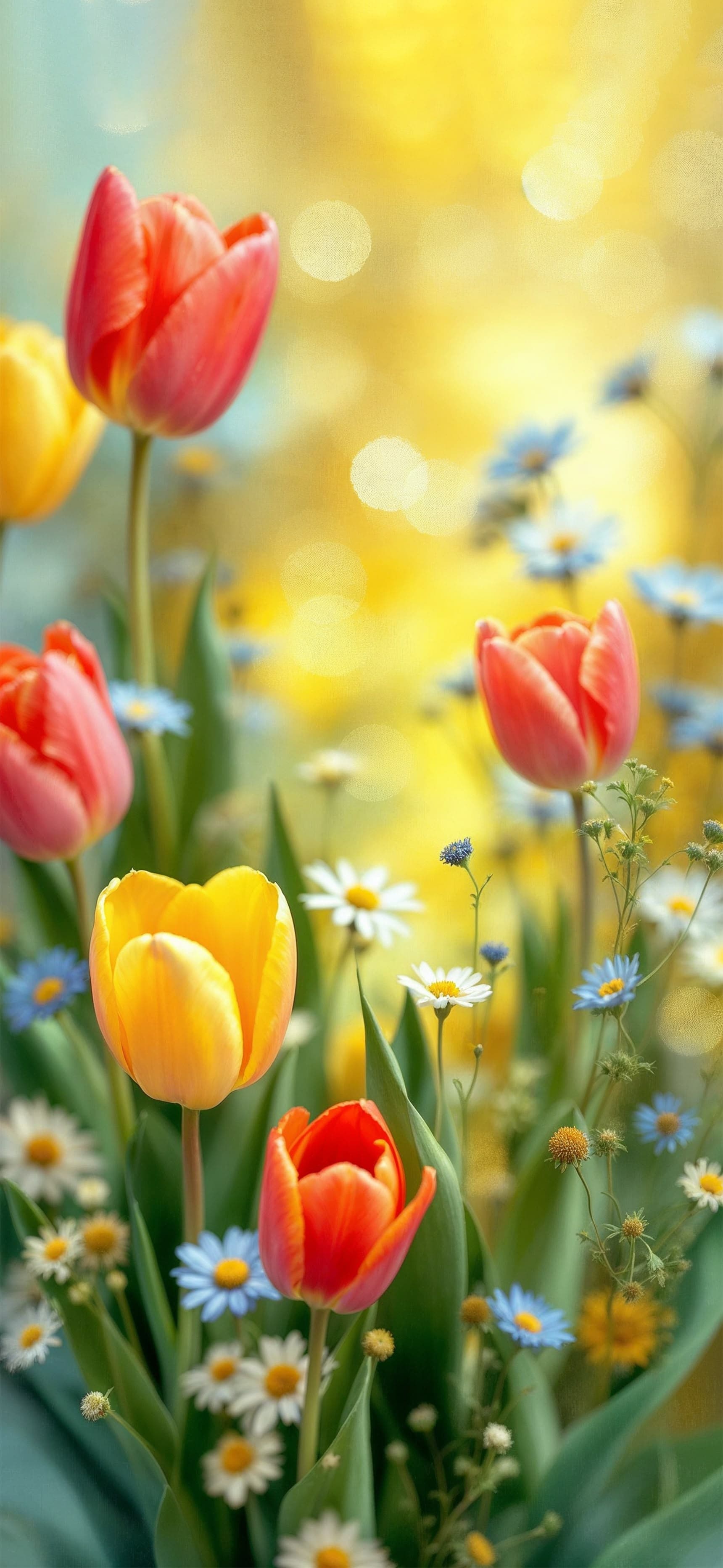 Flower Field 1 - free phone wallpaper