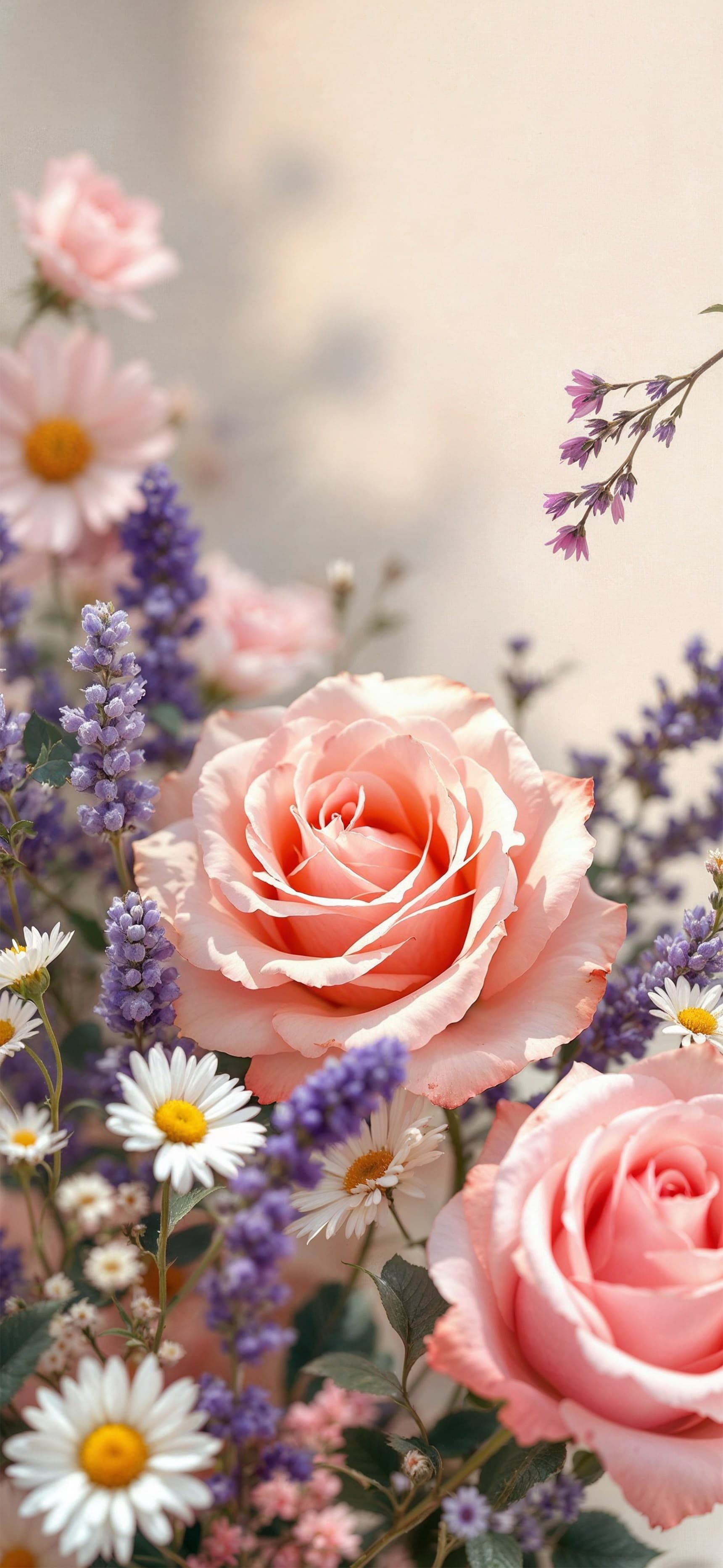 Flower Field 2 - free phone wallpaper