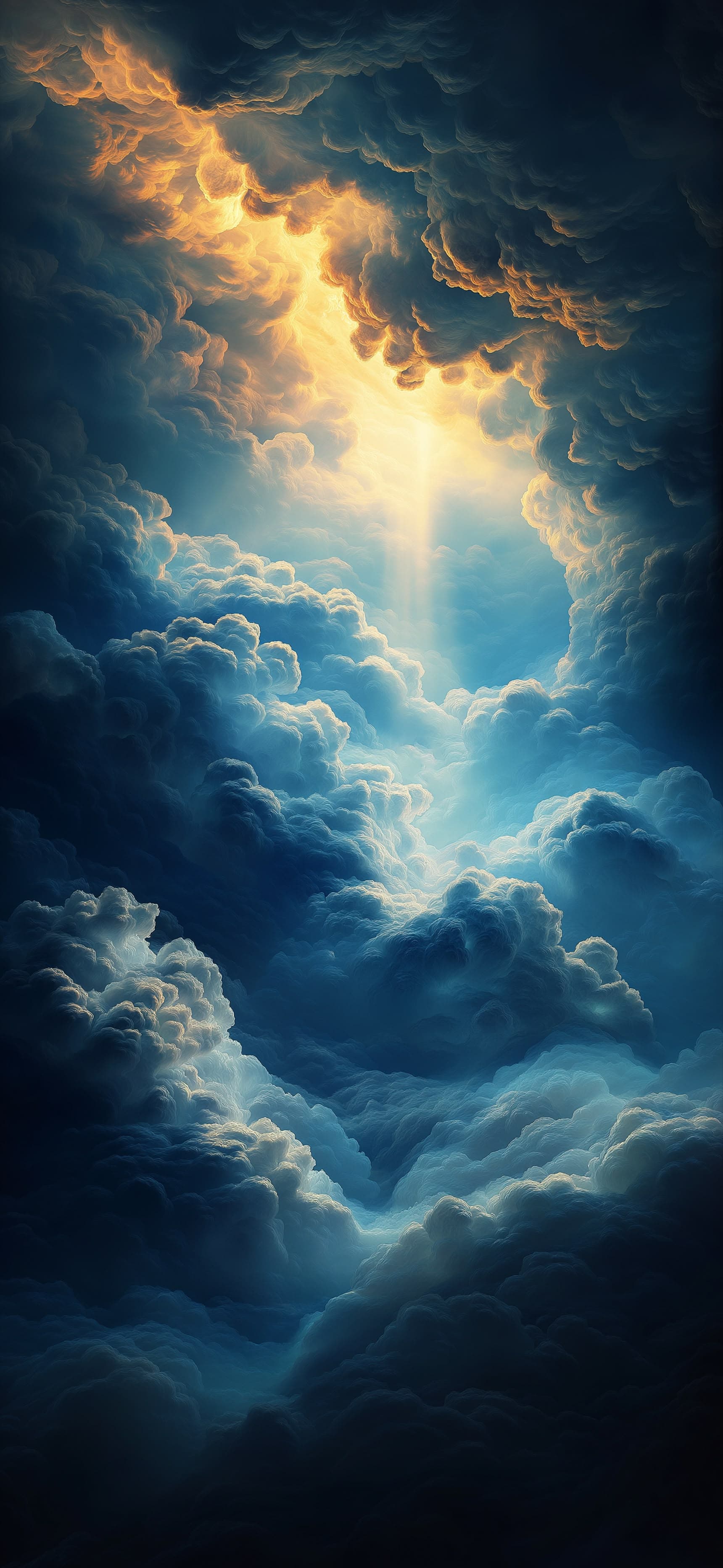 Ethereal Cloudscape - free phone wallpaper