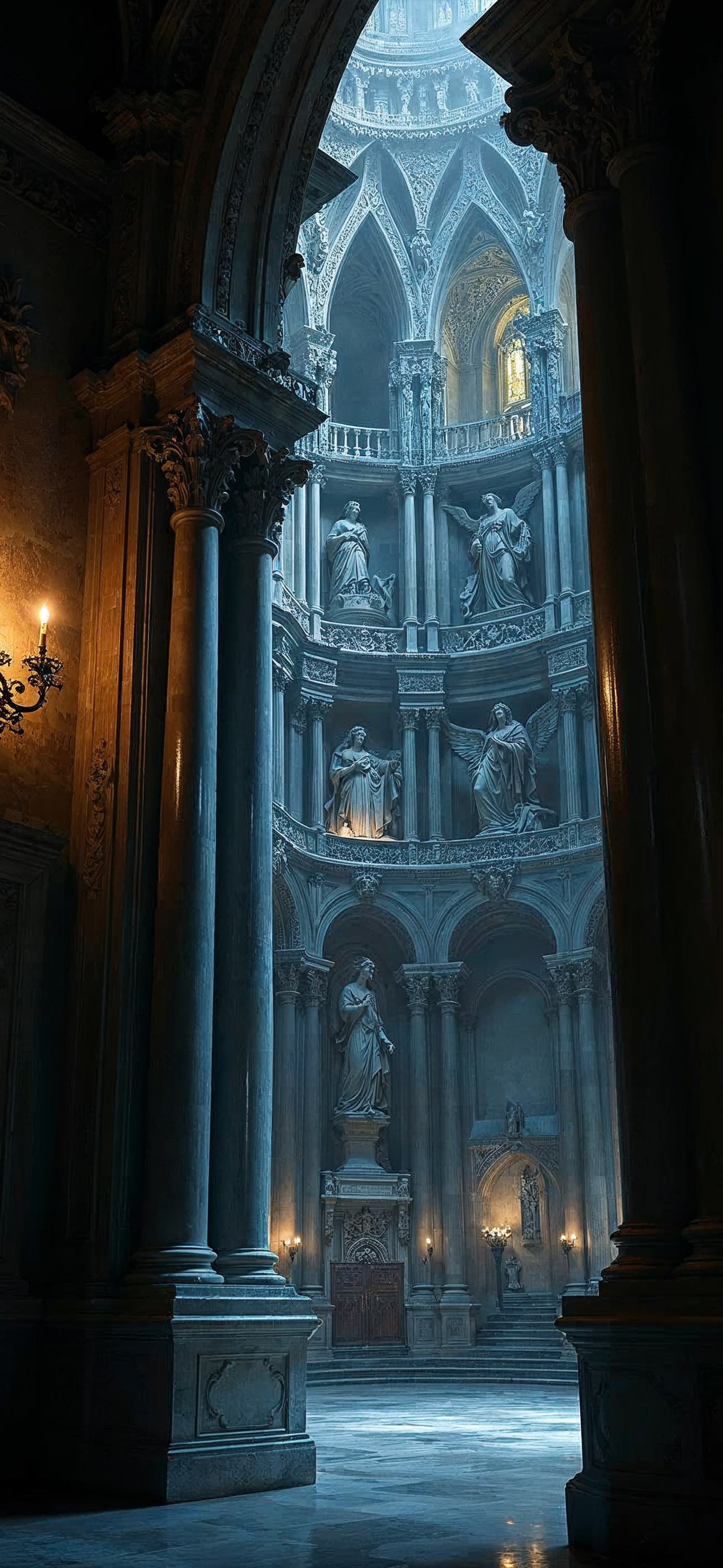 Grand Hall Interior - free phone wallpaper