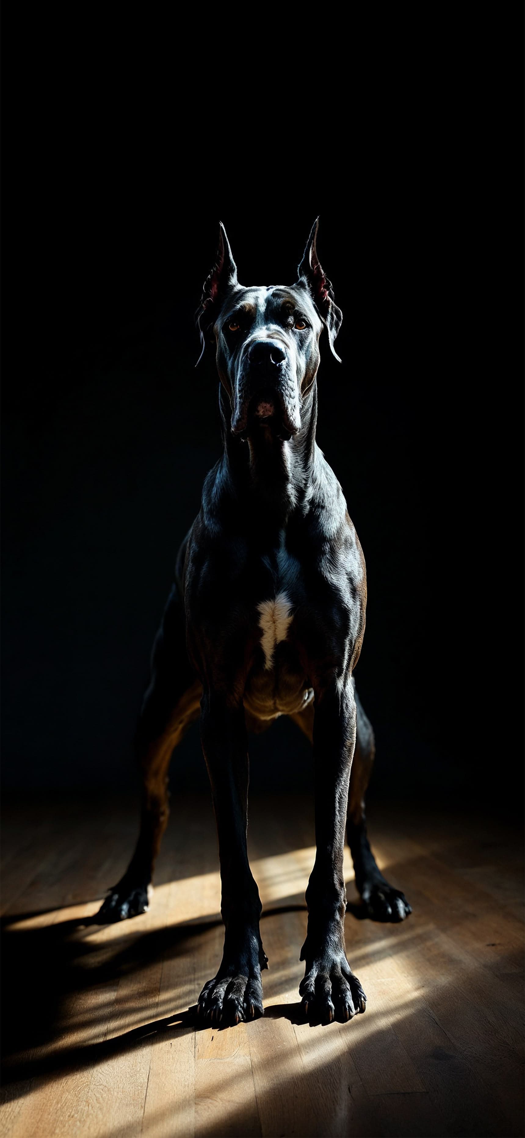 Majestic Dark Hound - free phone wallpaper