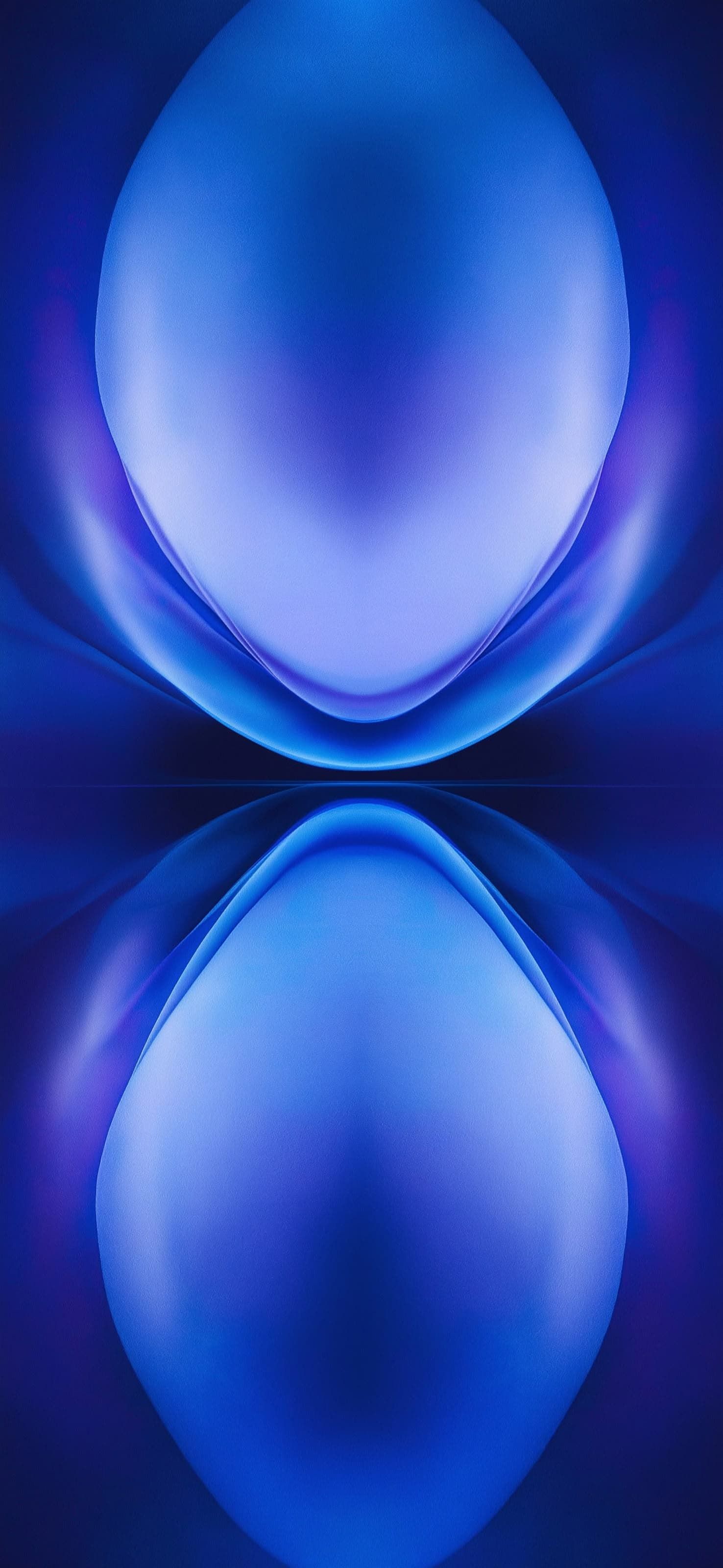 Abstract Blue Symmetry - free phone wallpaper