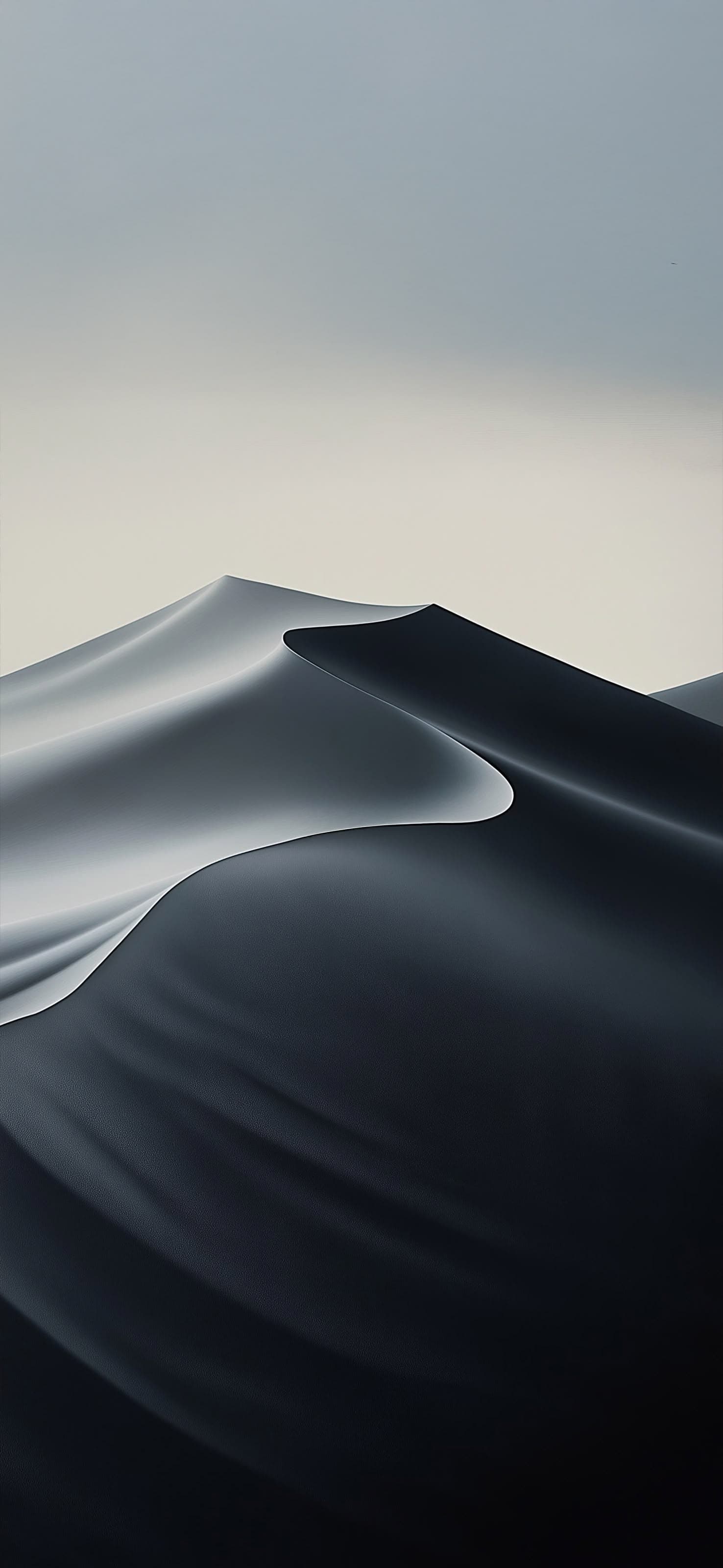 Minimalist Sandscape Gray - free phone wallpaper