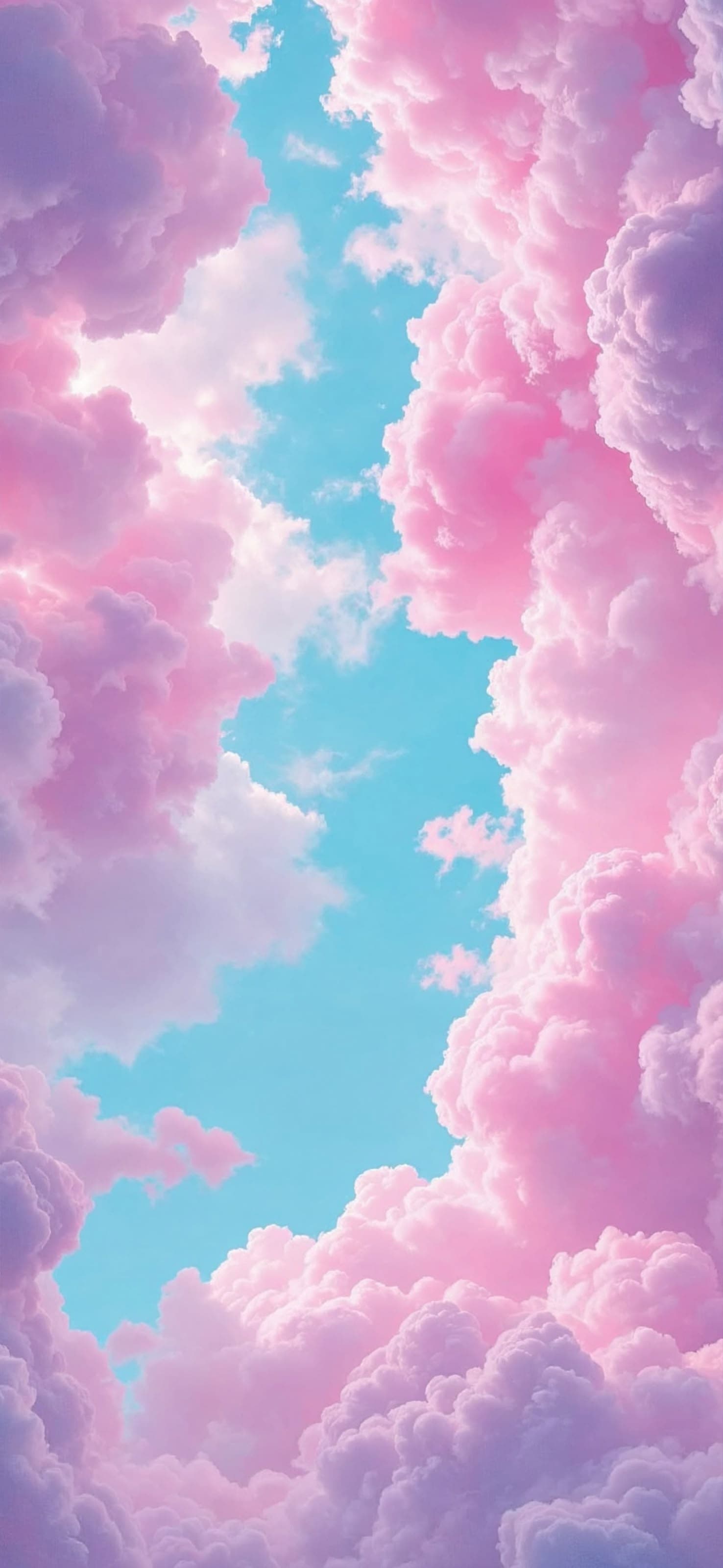Pastel Sky Clouds - free phone wallpaper