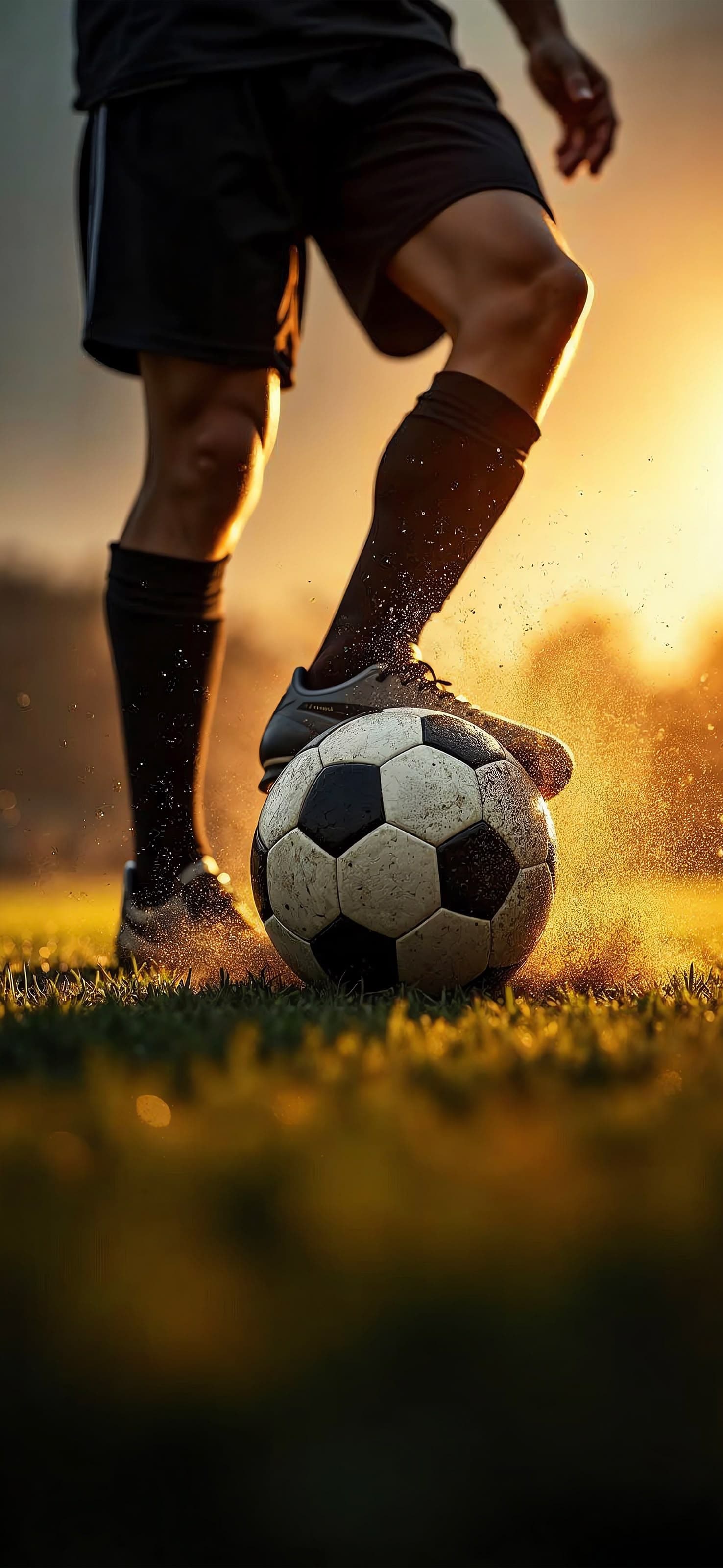 Soccer Foot Strike - free phone wallpaper