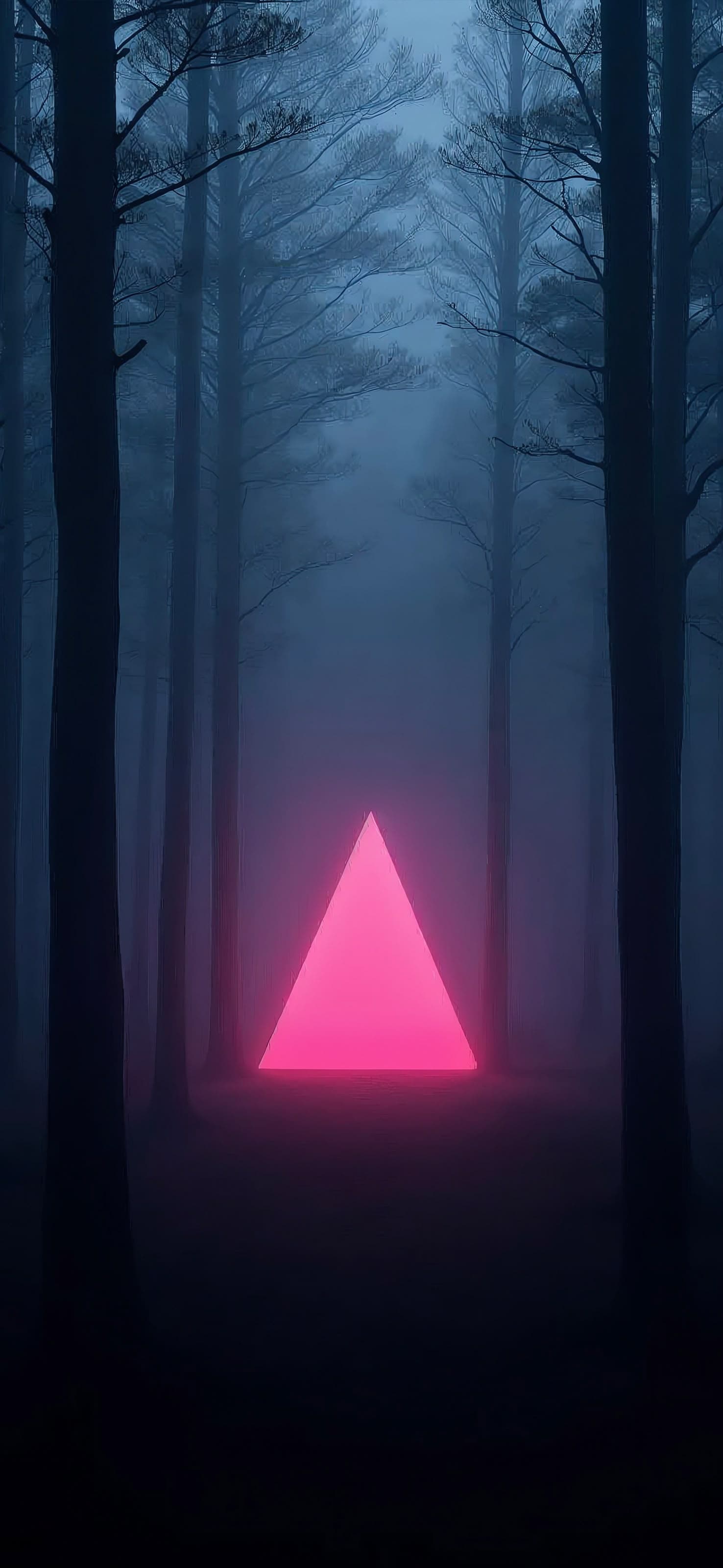 Pink Forest Portal - free phone wallpaper