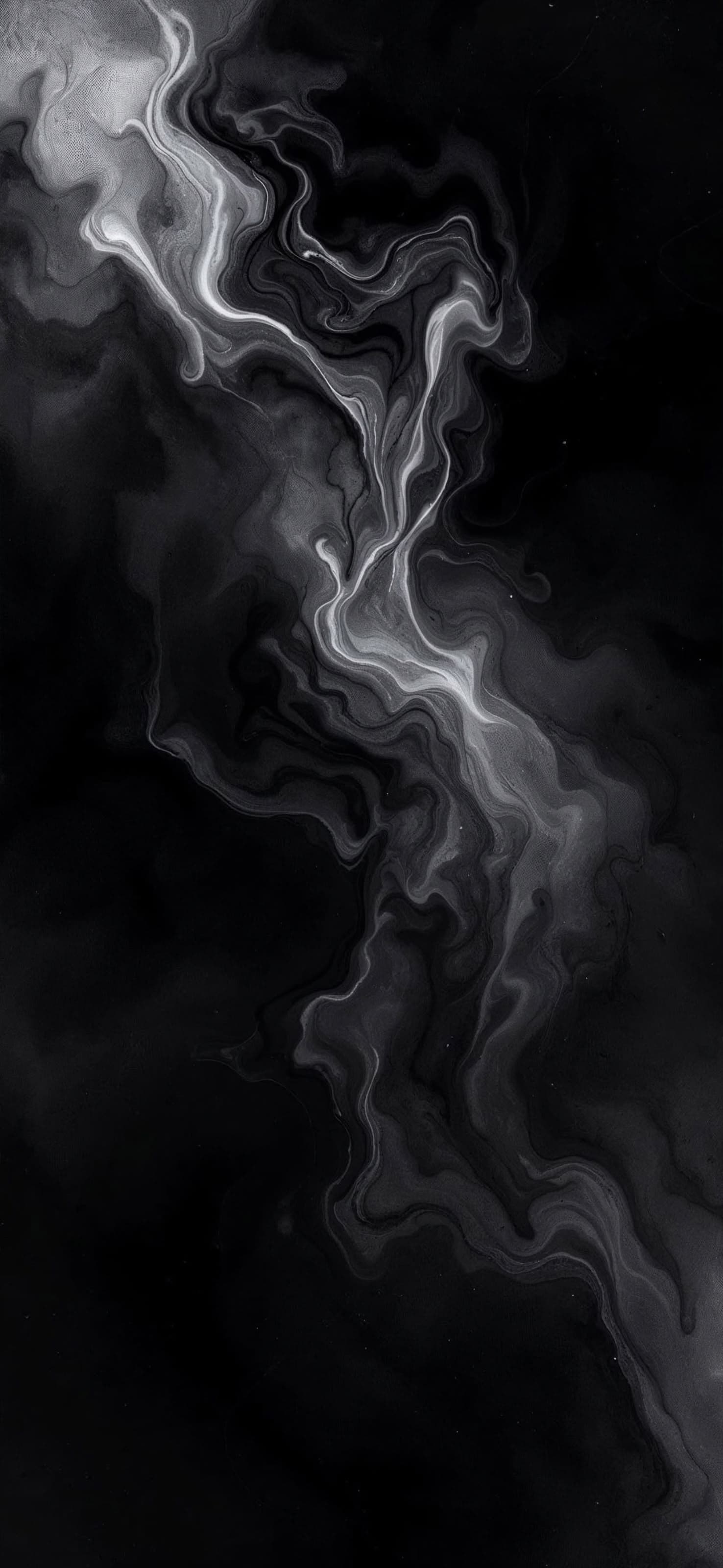 Smoky Dark Flow - free phone wallpaper