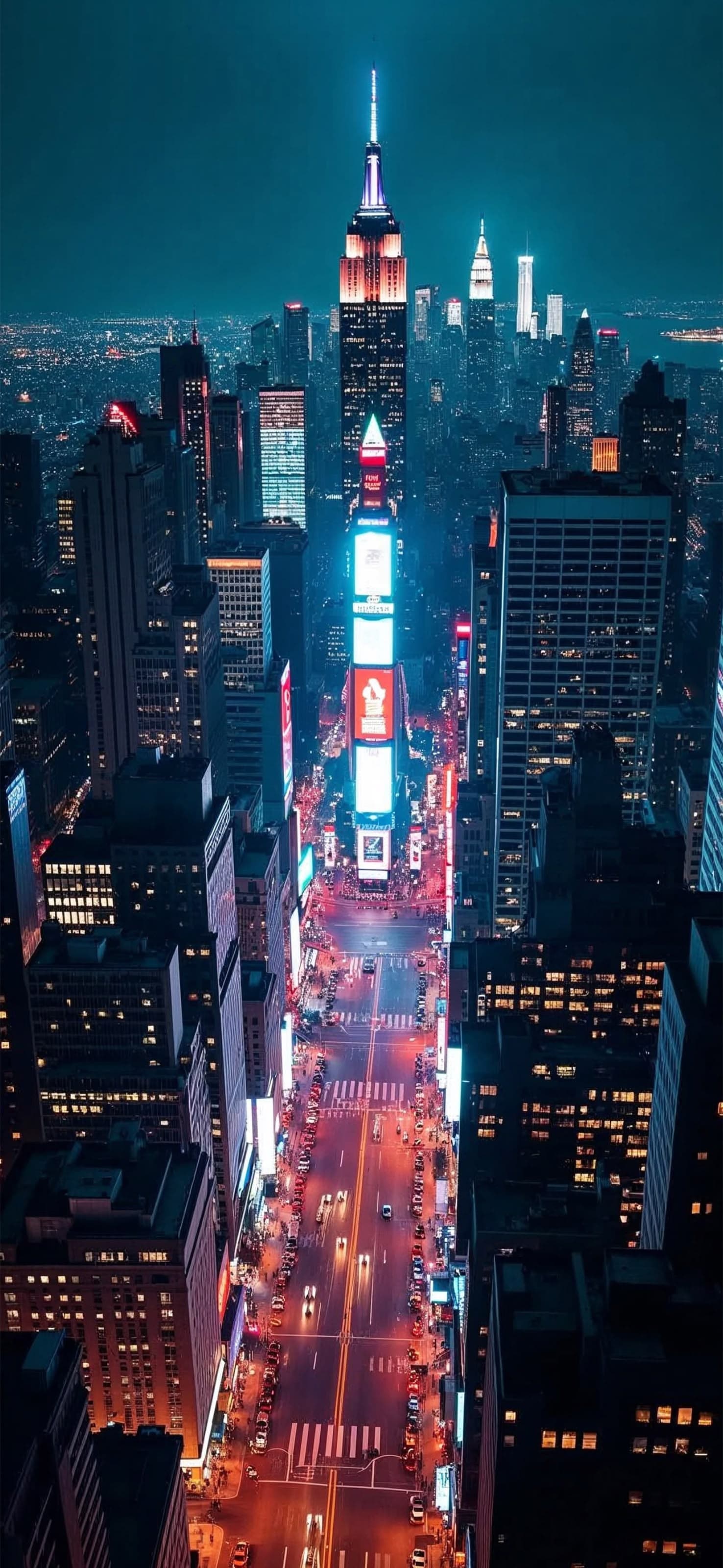 City Night View - free phone wallpaper