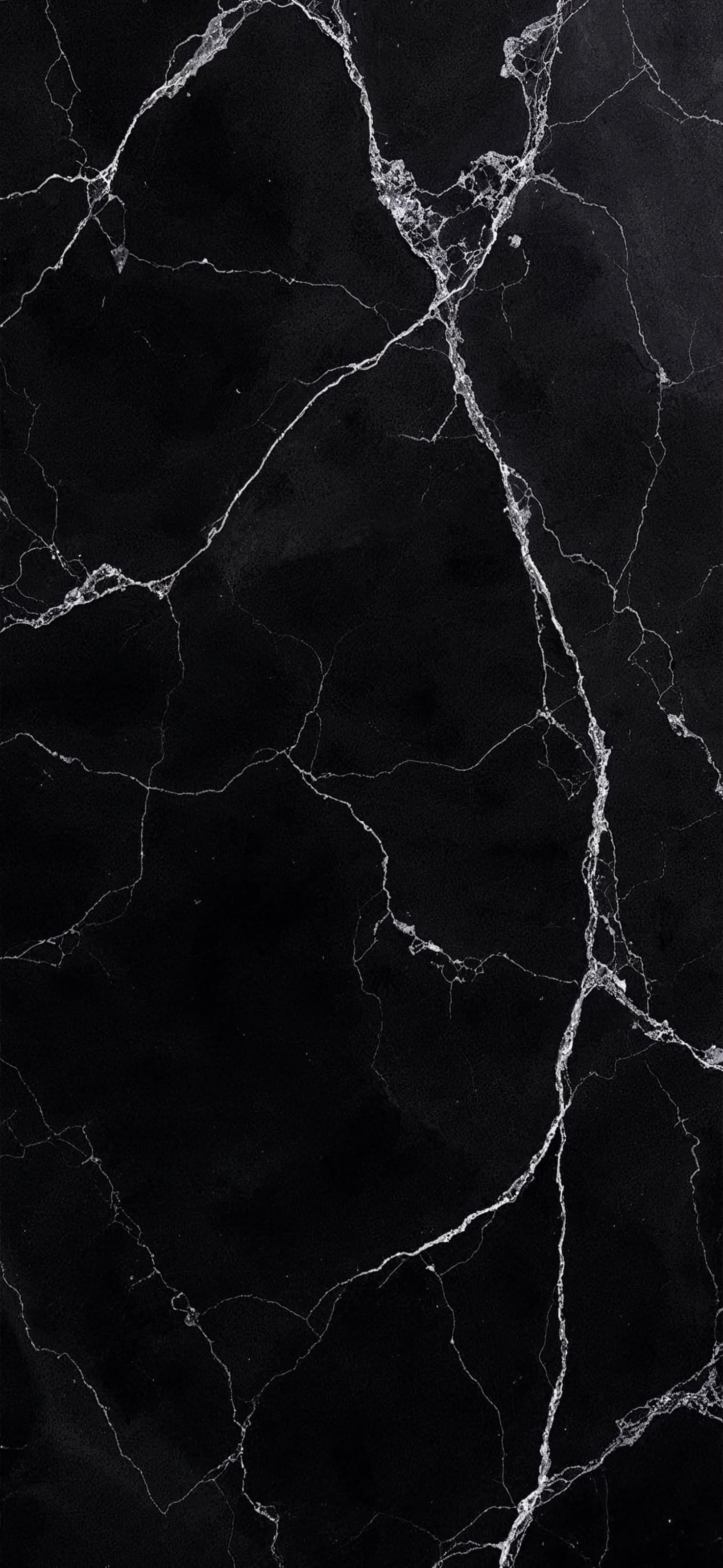 Black Marble Veins - free phone wallpaper