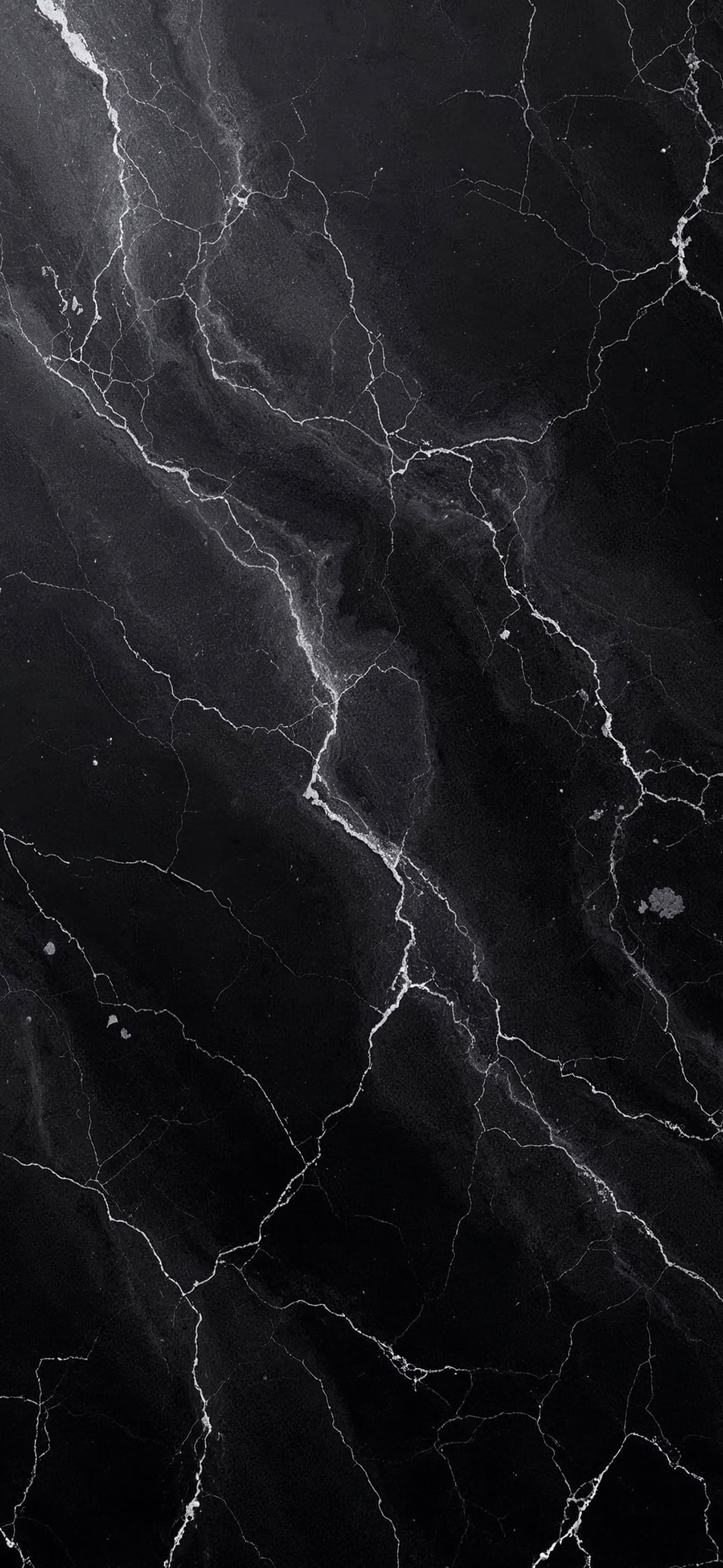 Black Marble Veins - free phone wallpaper