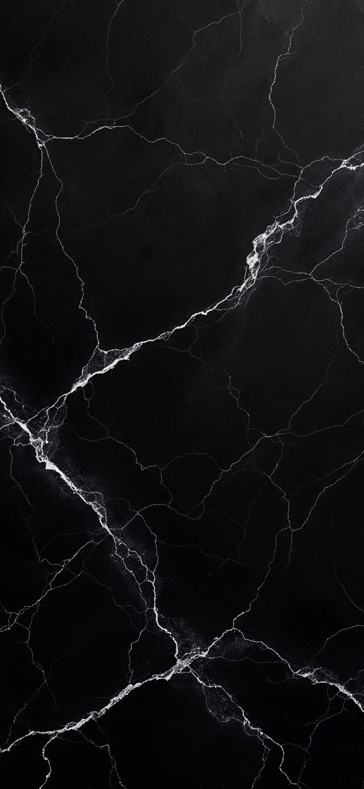 Black Marble Veins - free phone wallpaper
