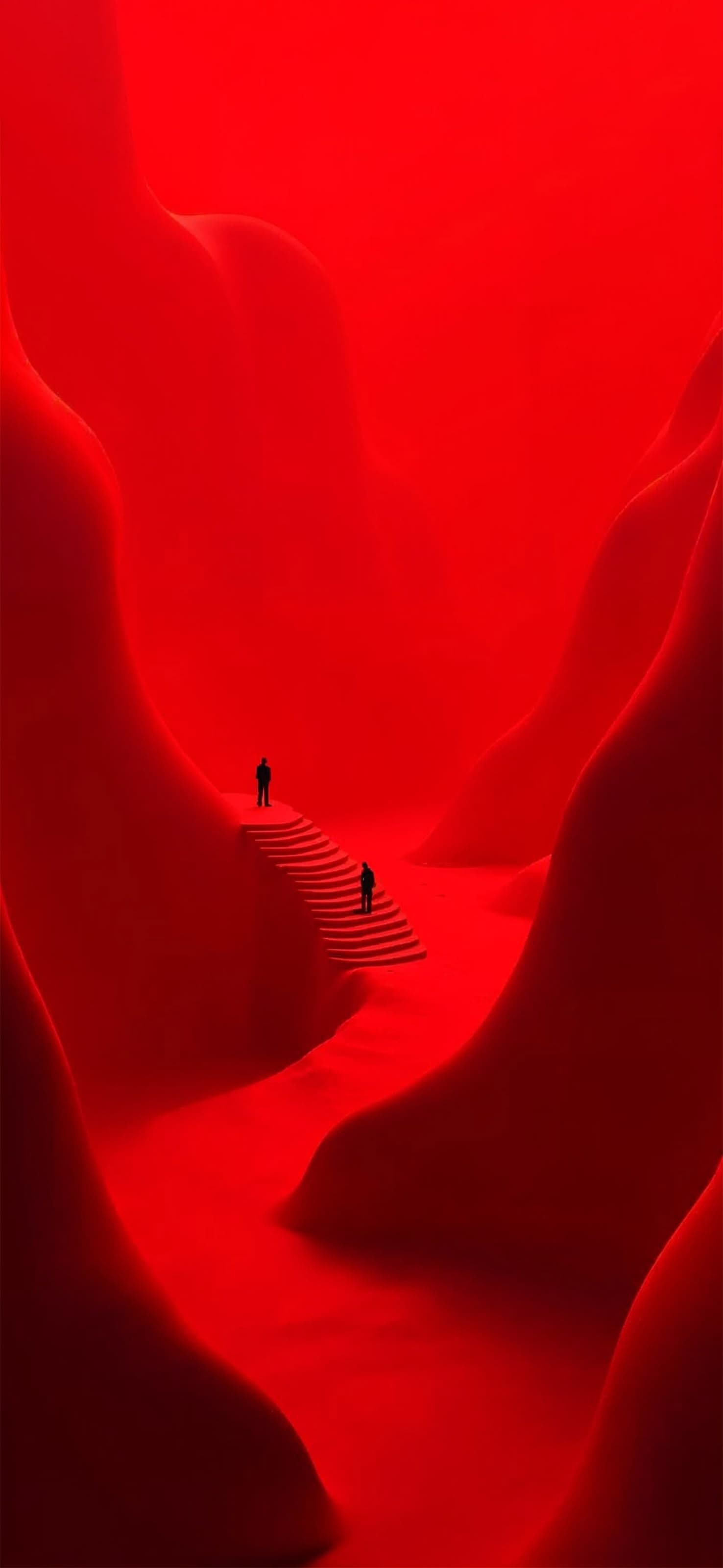 Ruby Stairway View - free phone wallpaper