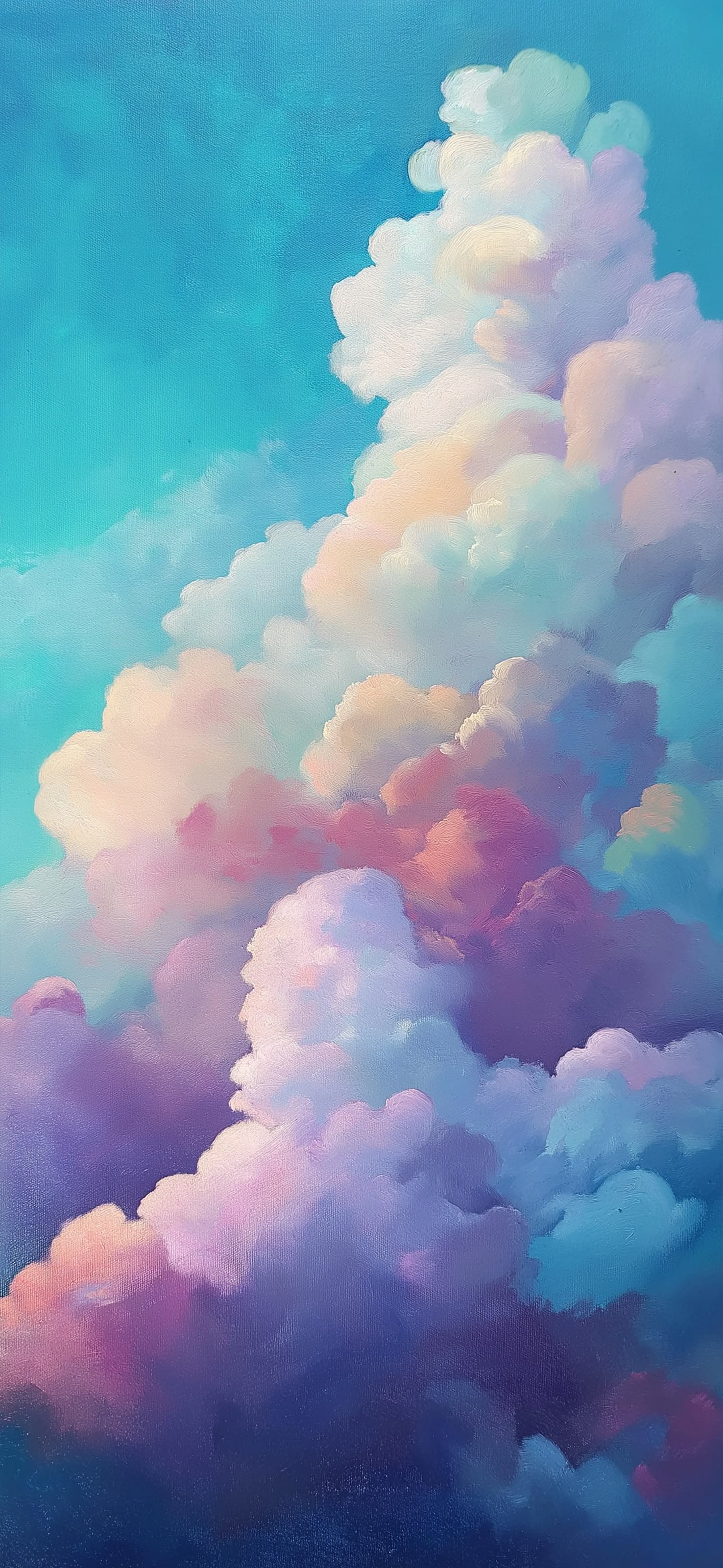 Pastel Clouds - free phone wallpaper