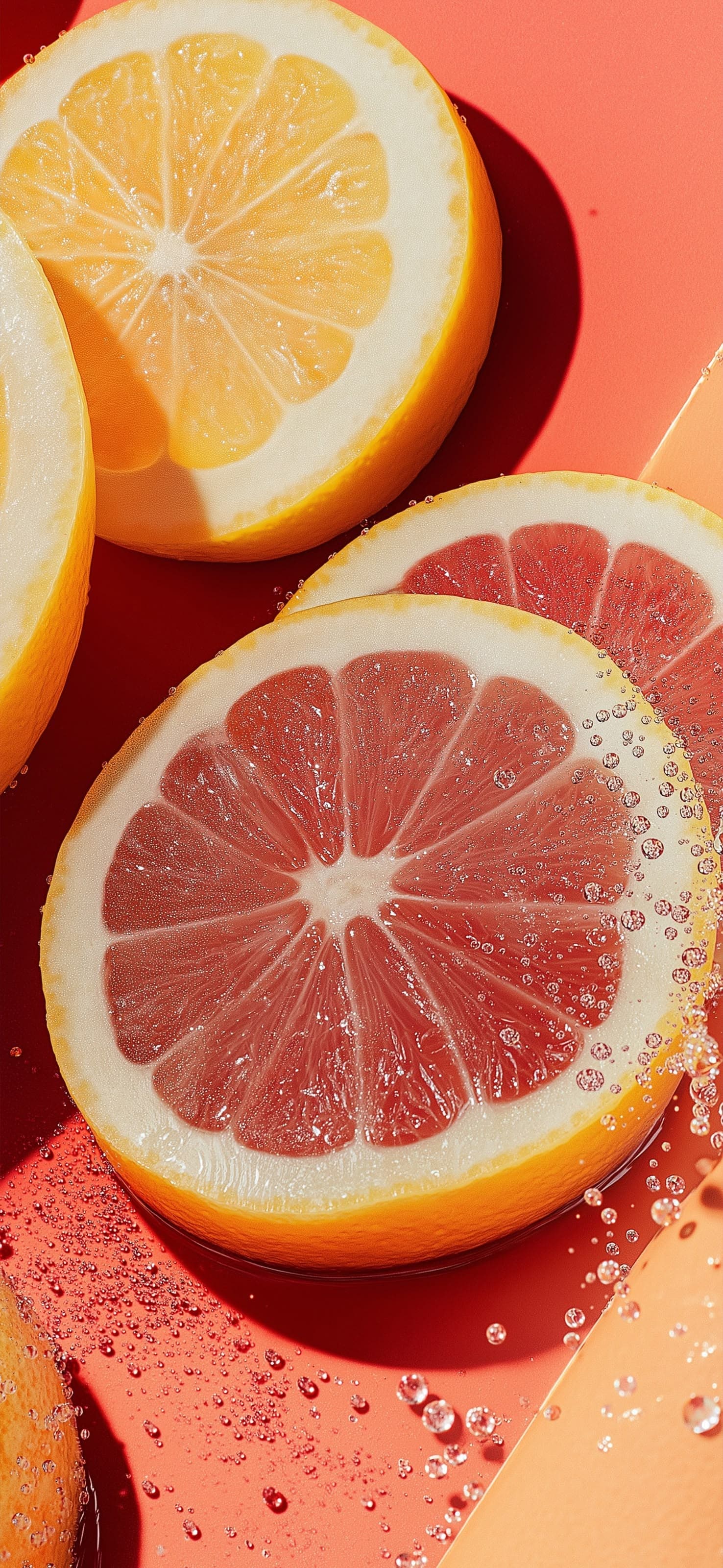 Citrus Splash - free phone wallpaper