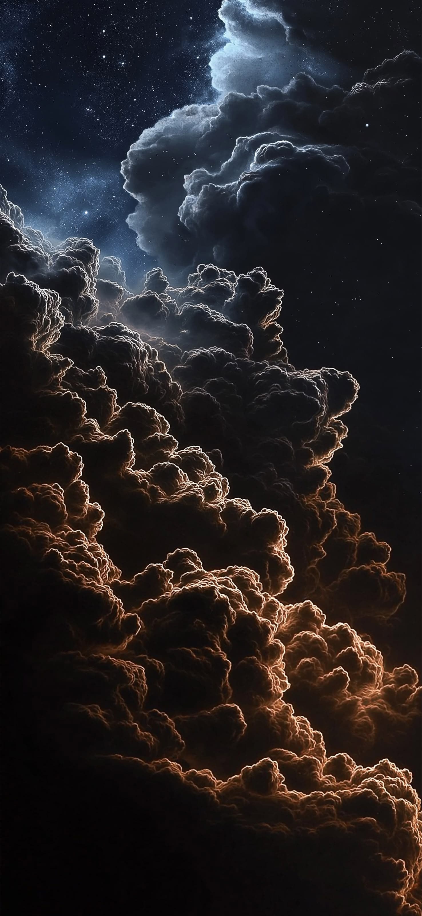 Celestial Clouds - free phone wallpaper