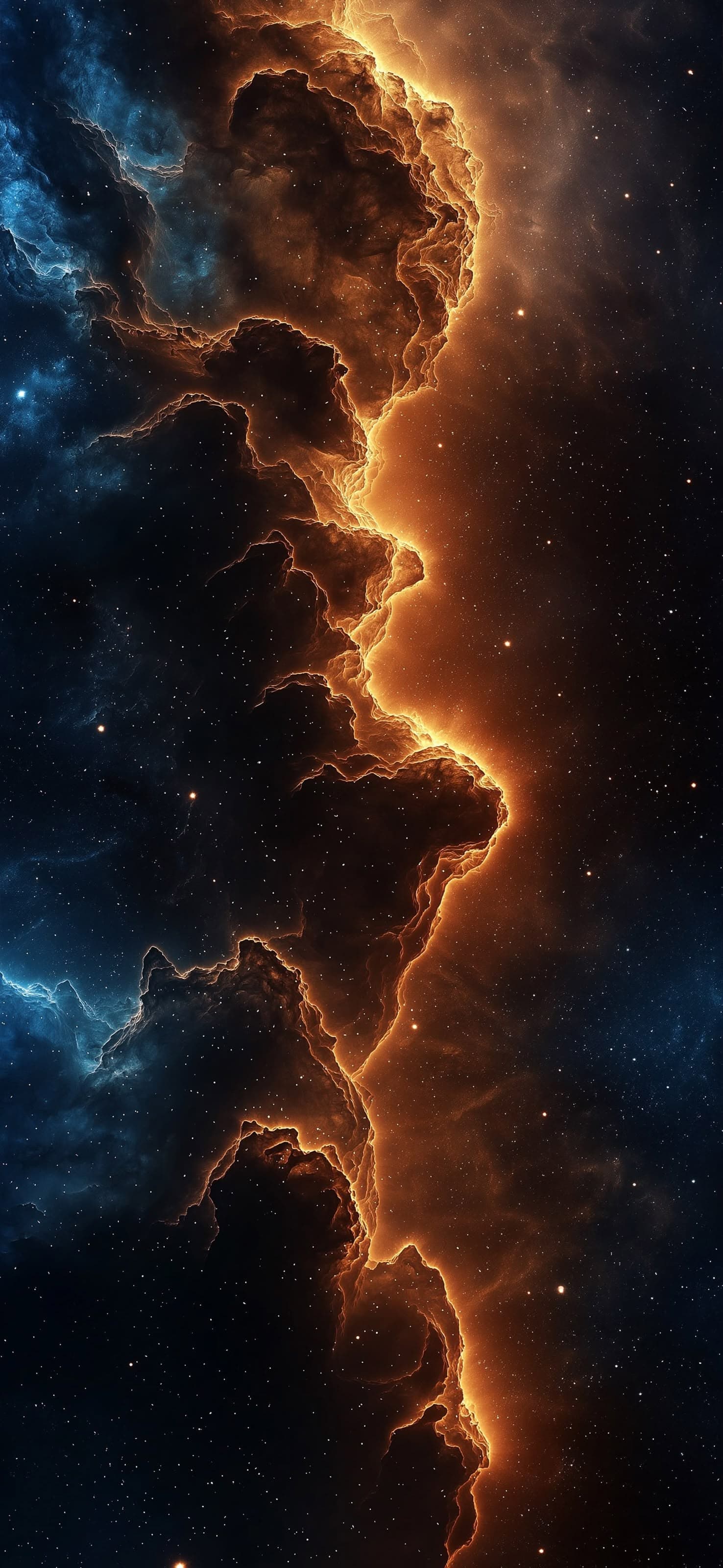 Cosmic Divide - free phone wallpaper