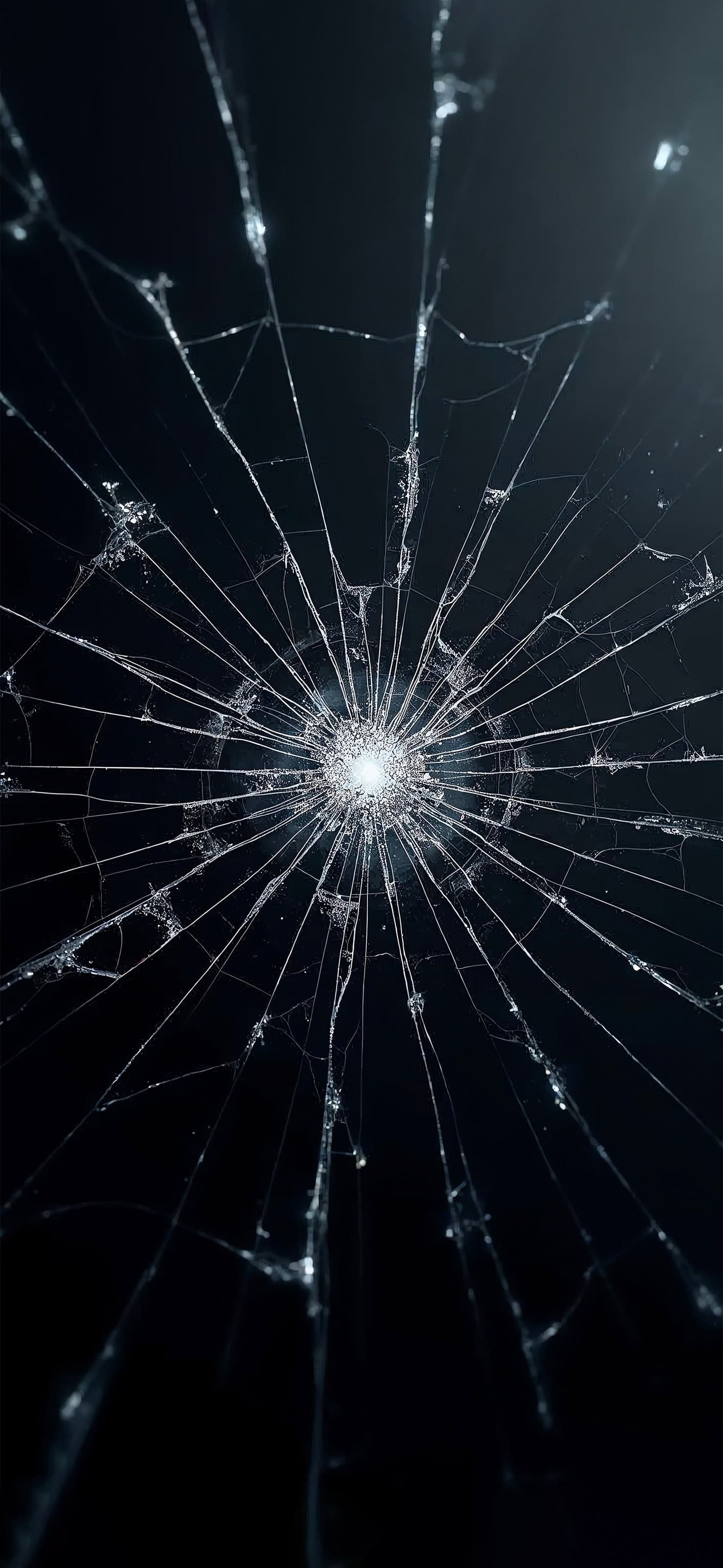 Cracked Screen - free phone wallpaper