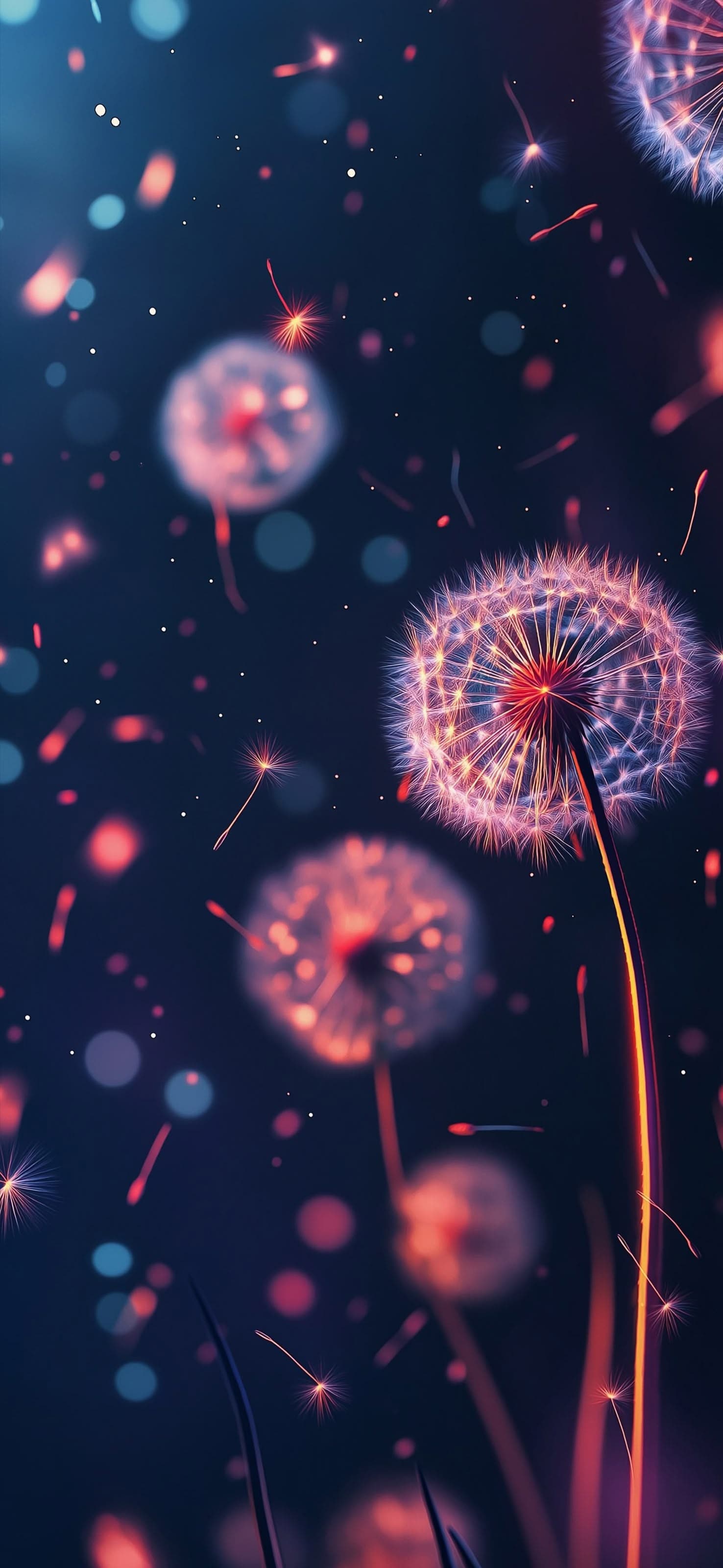 Dandelion Dreams - free phone wallpaper