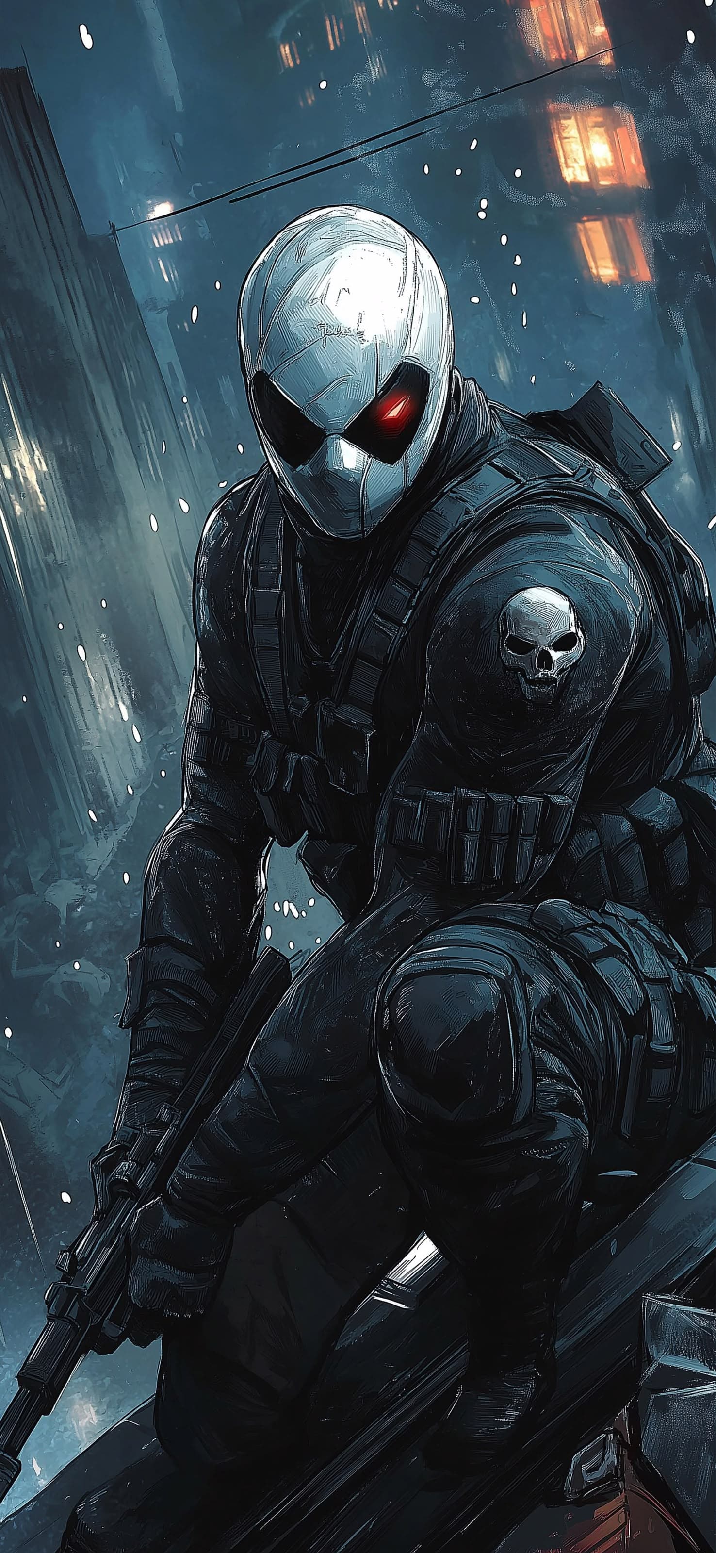 Urban Vigilante - free phone wallpaper
