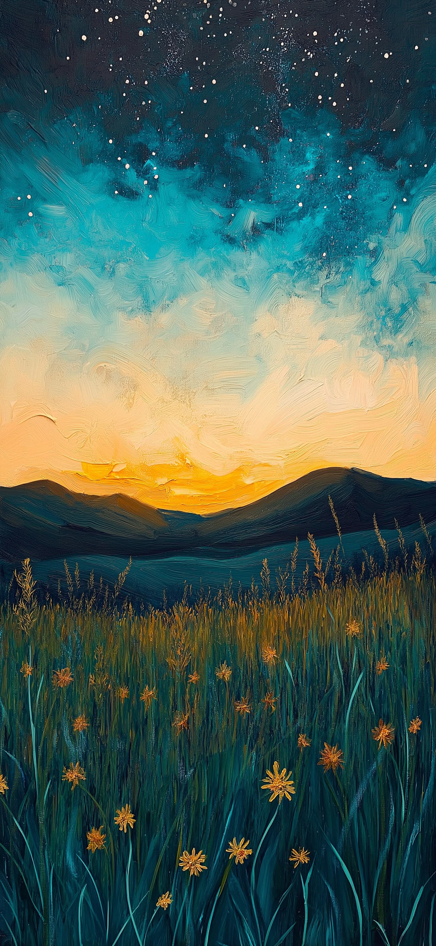 Golden Field - free phone wallpaper