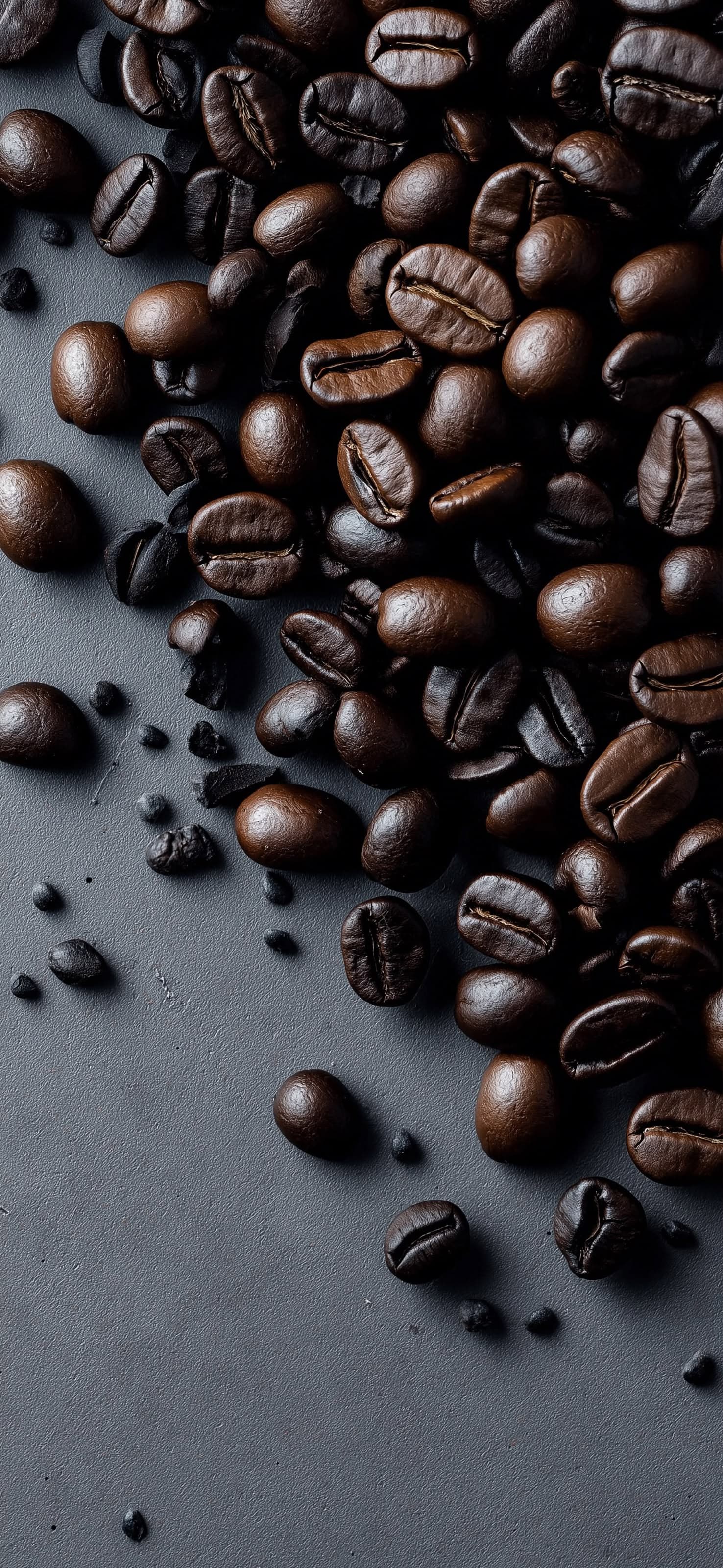 Coffee Pile - free phone wallpaper