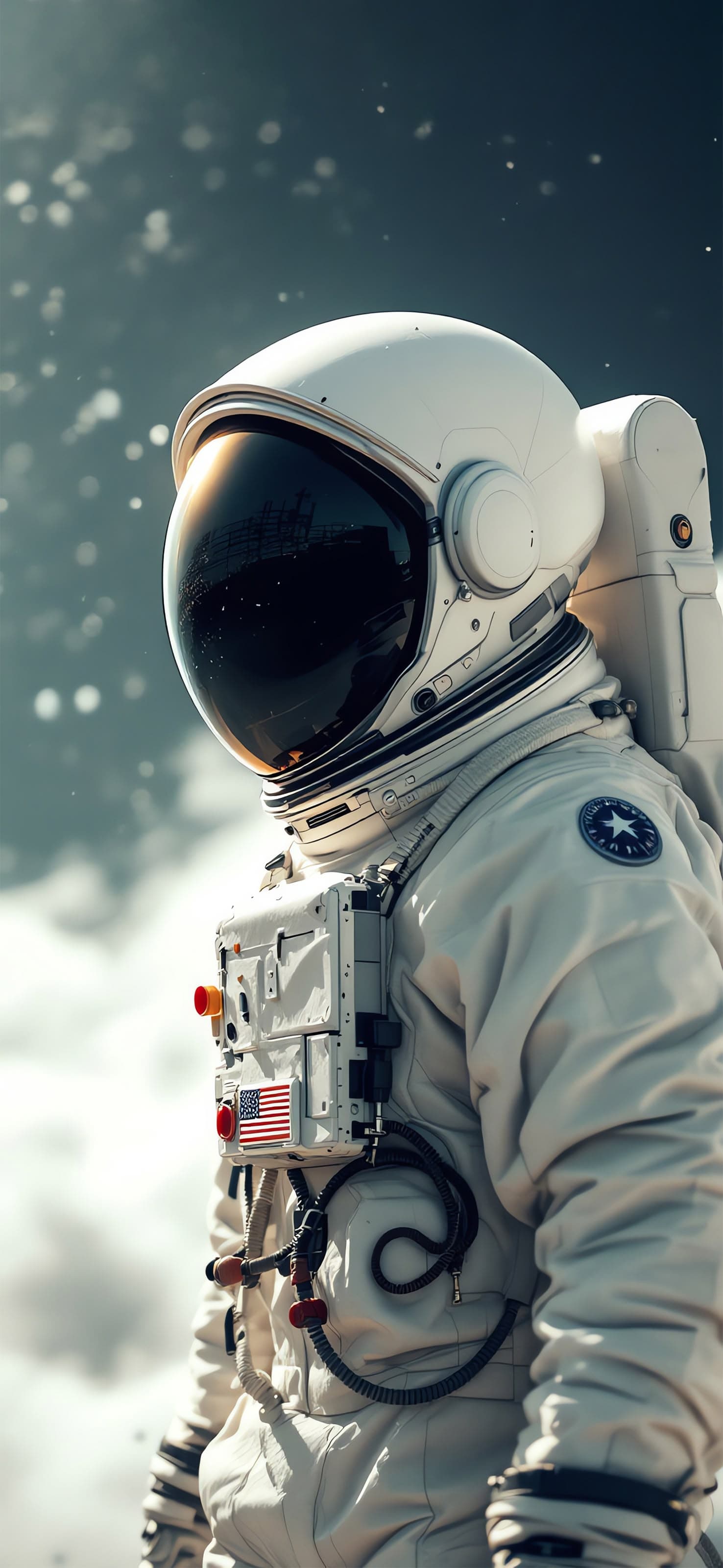 Astronaut in Space - free phone wallpaper