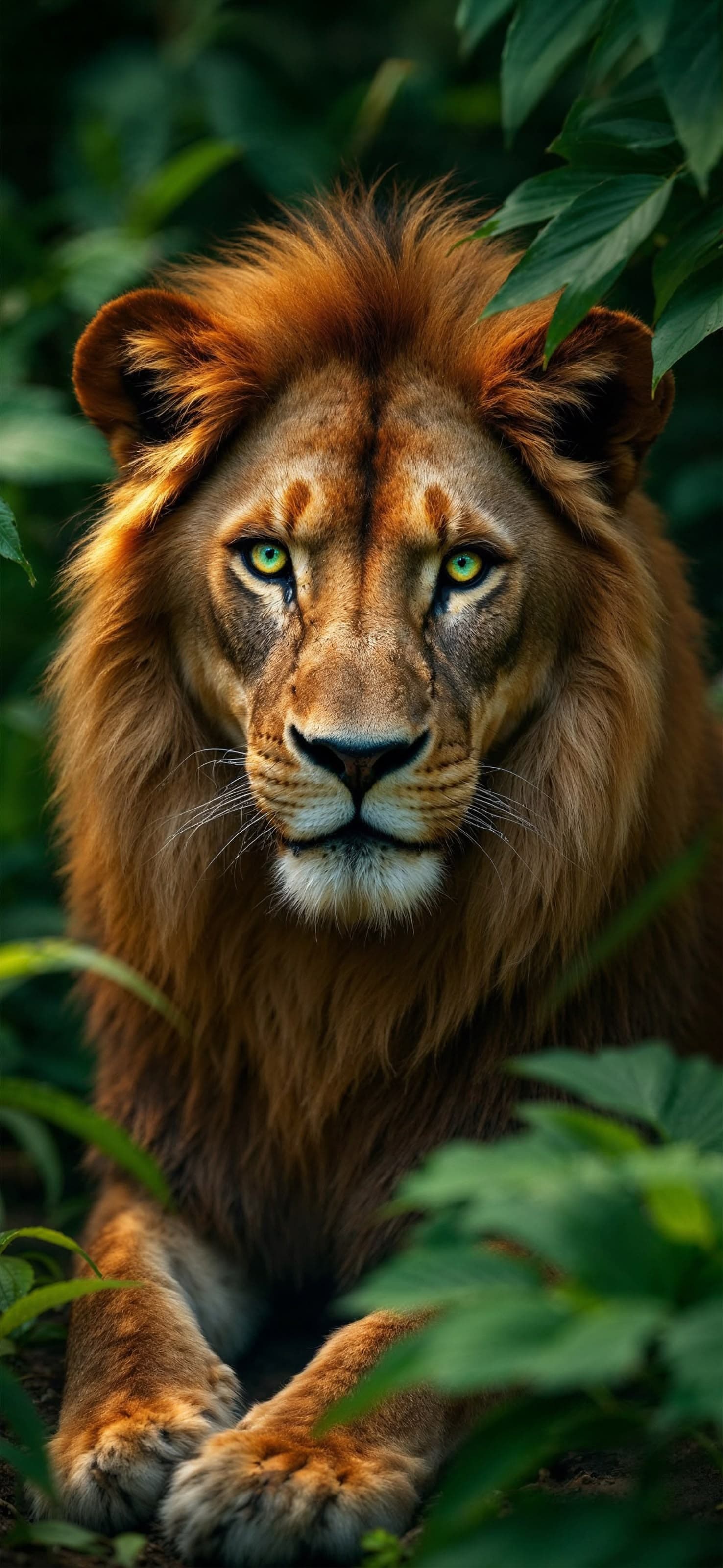 Majestic Lion - free phone wallpaper