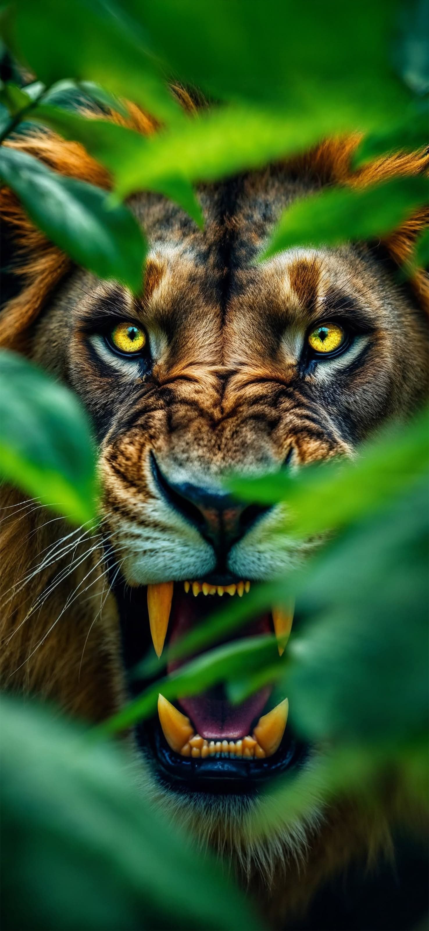 Roaring Lion - free phone wallpaper