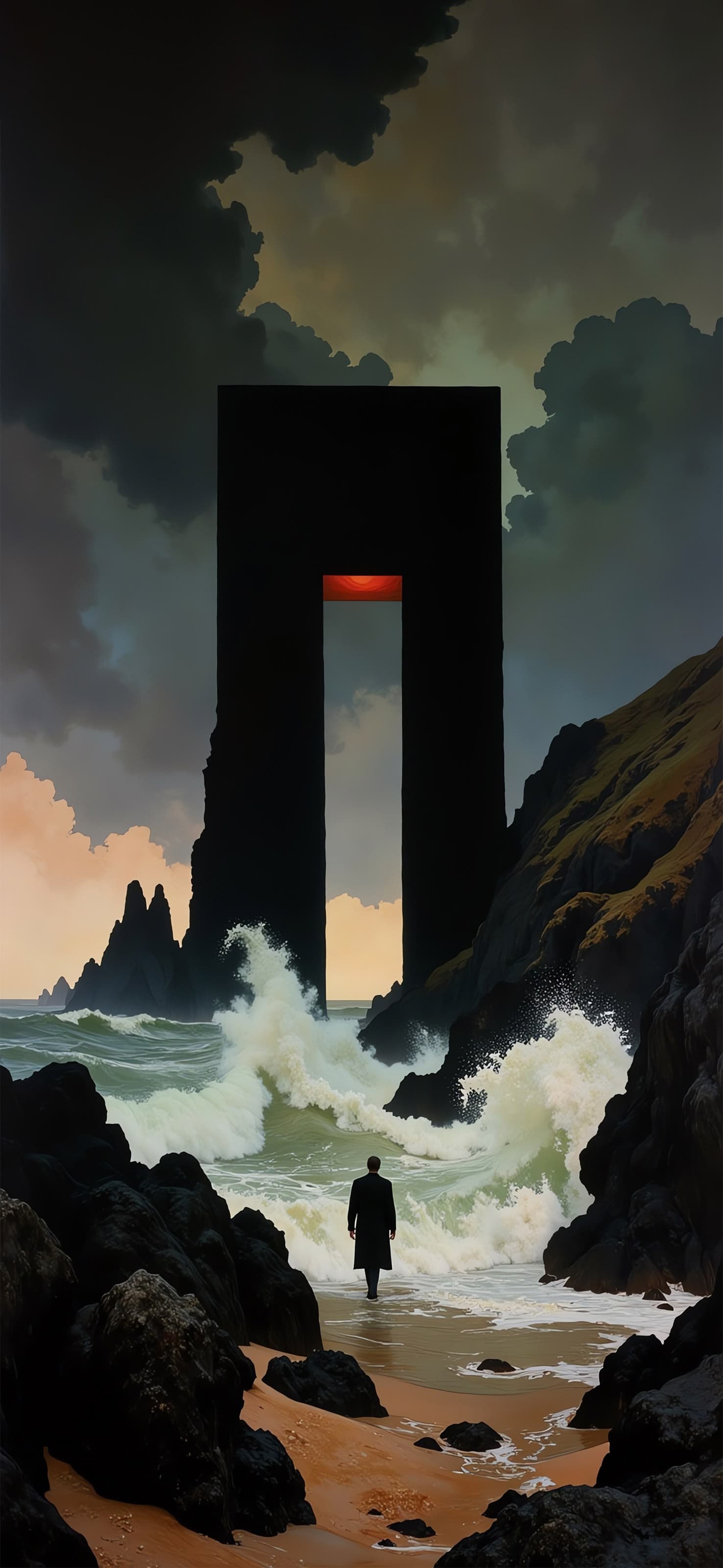 Eerie Landscape - free phone wallpaper