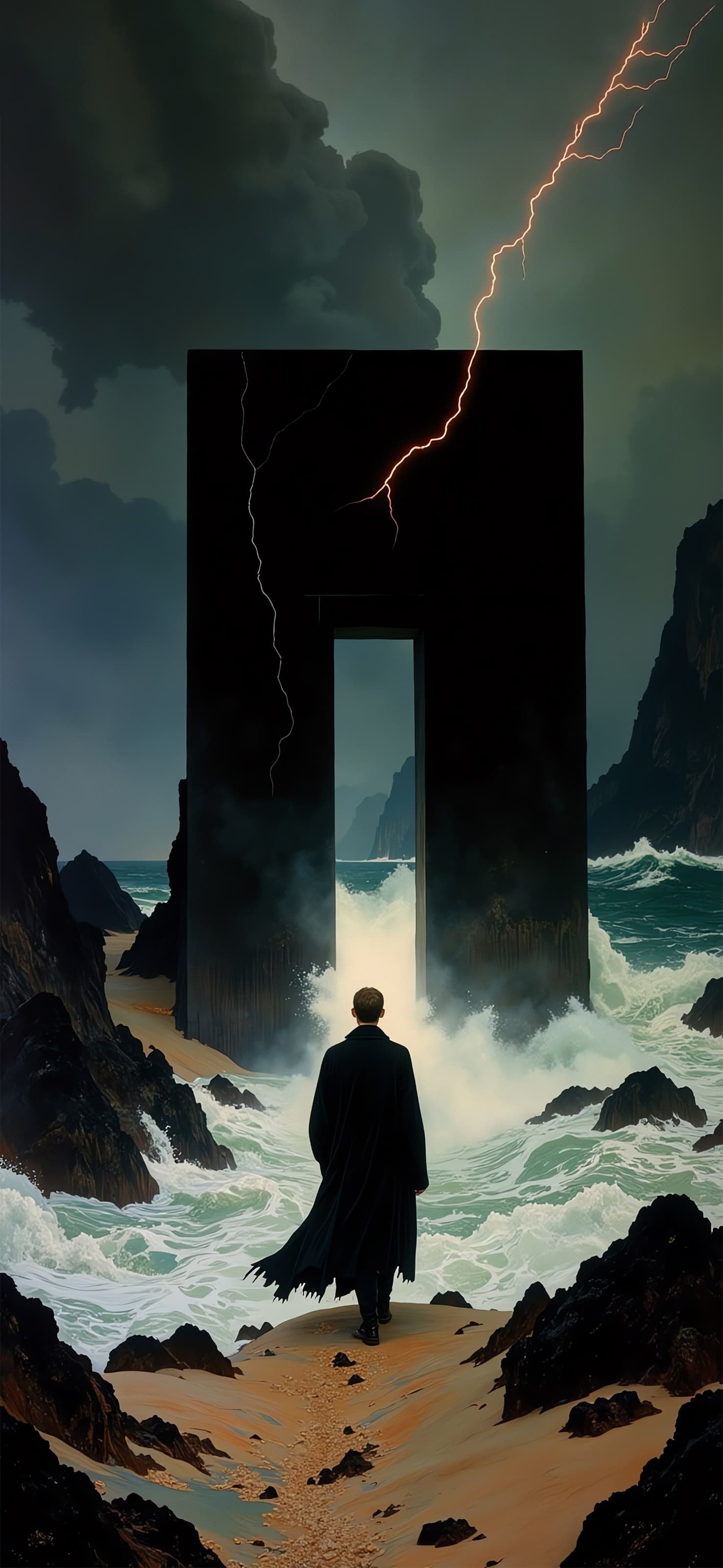 Mysterious Portal - free phone wallpaper