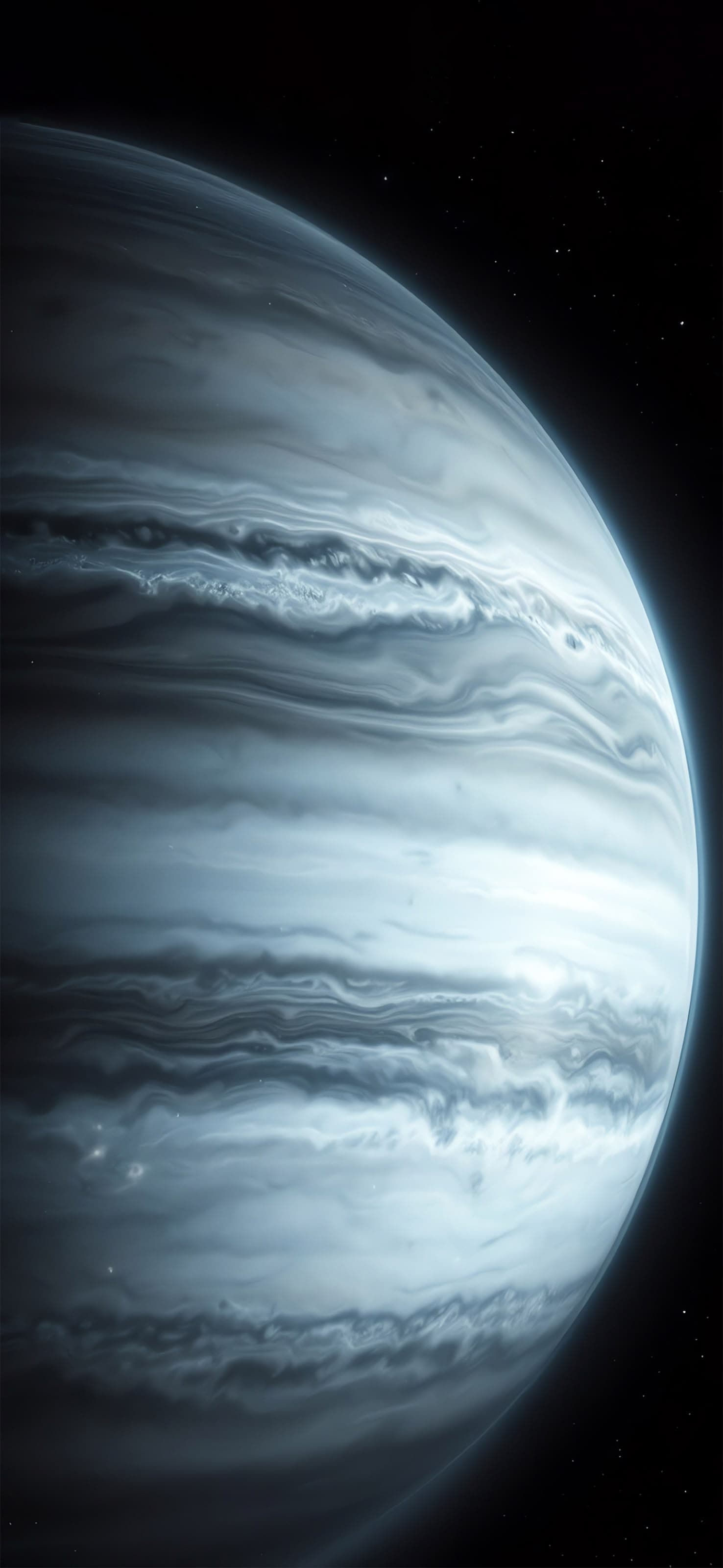 Blue Jupiter - free phone wallpaper