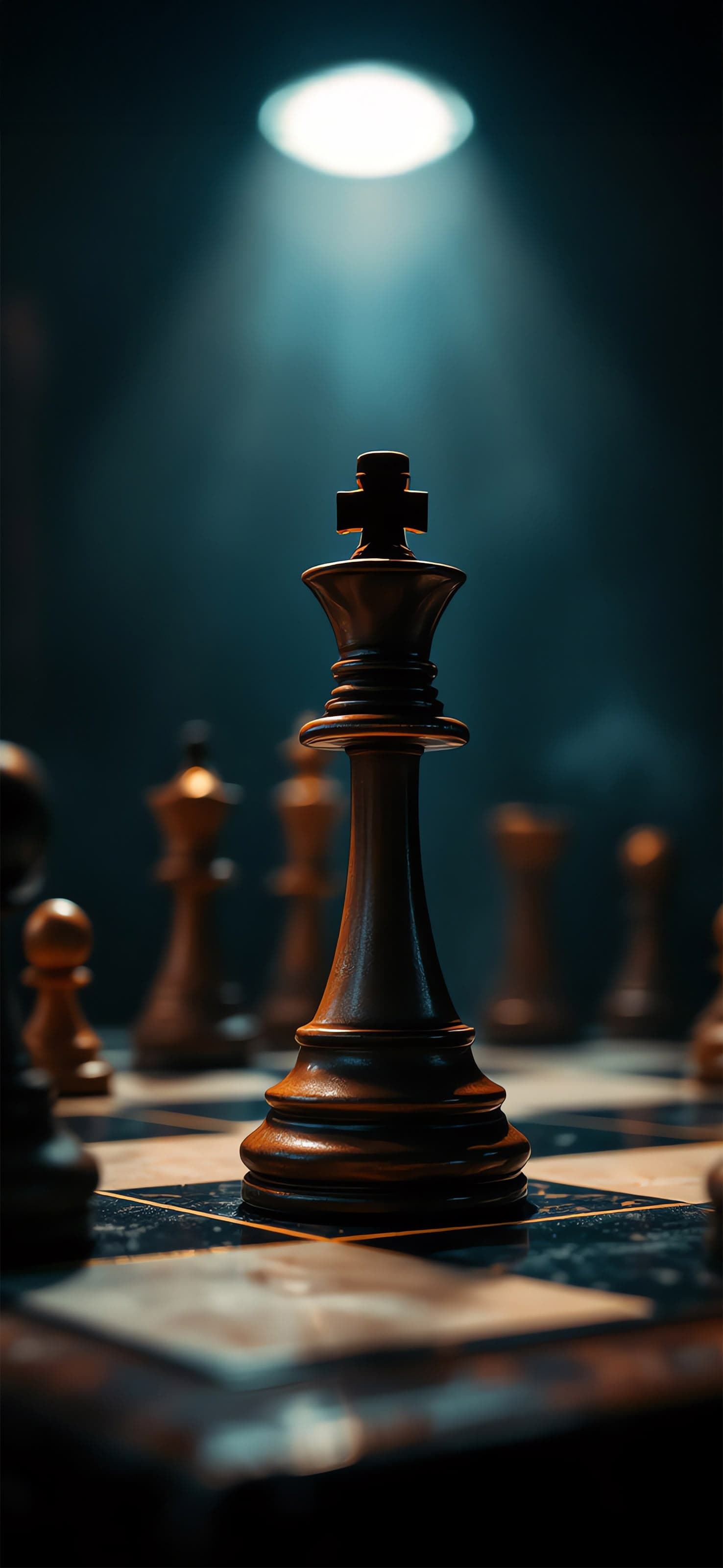 Chess King - free phone wallpaper