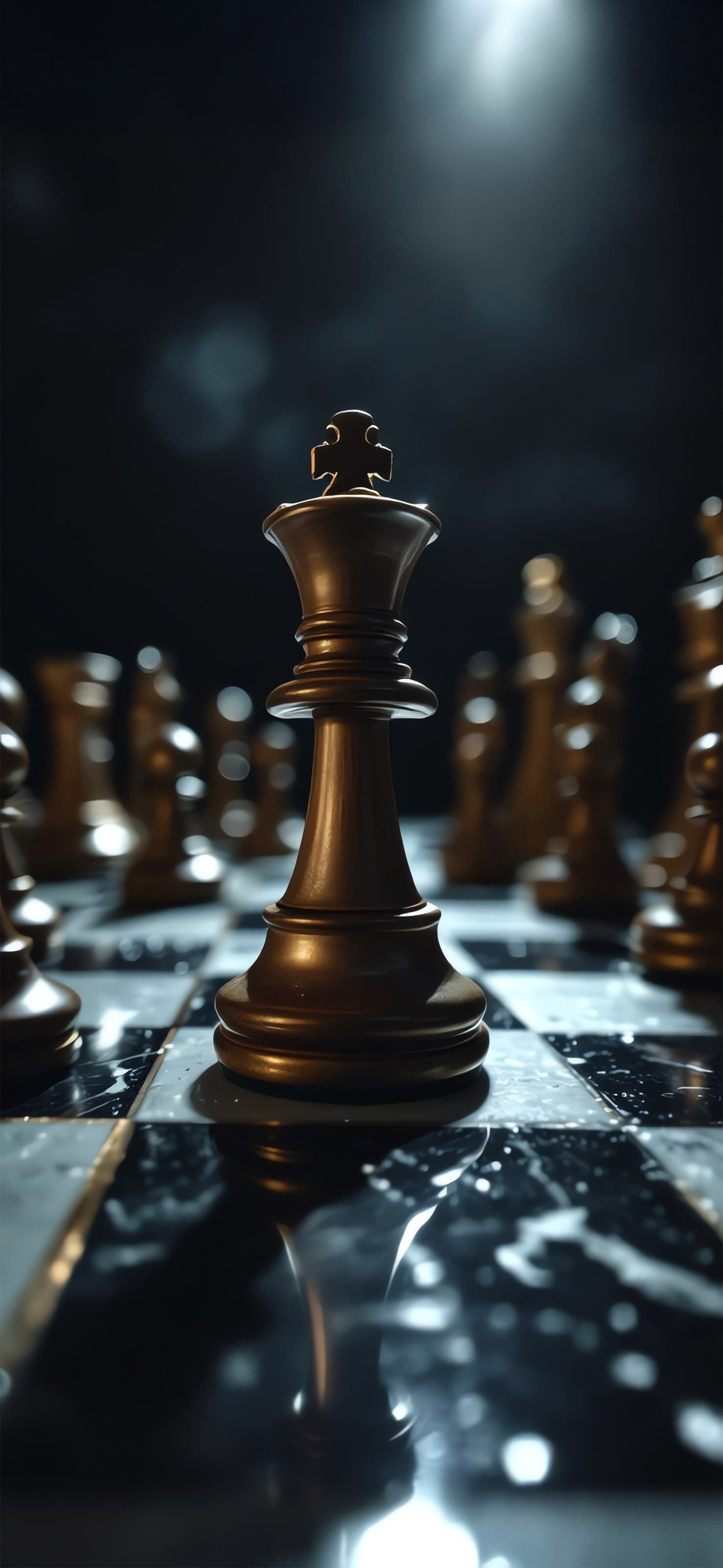 Chess Battle - free phone wallpaper