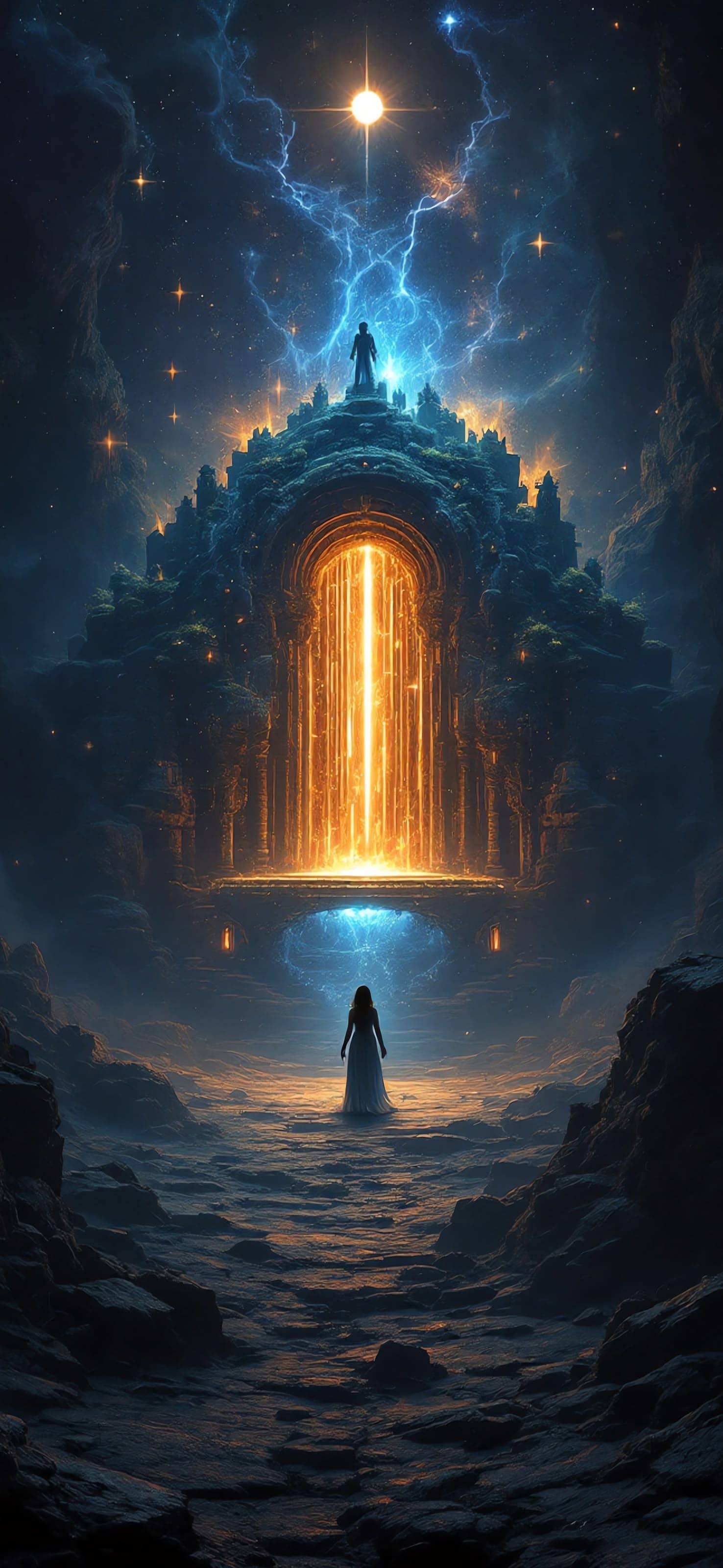 Mystical Portal - free phone wallpaper