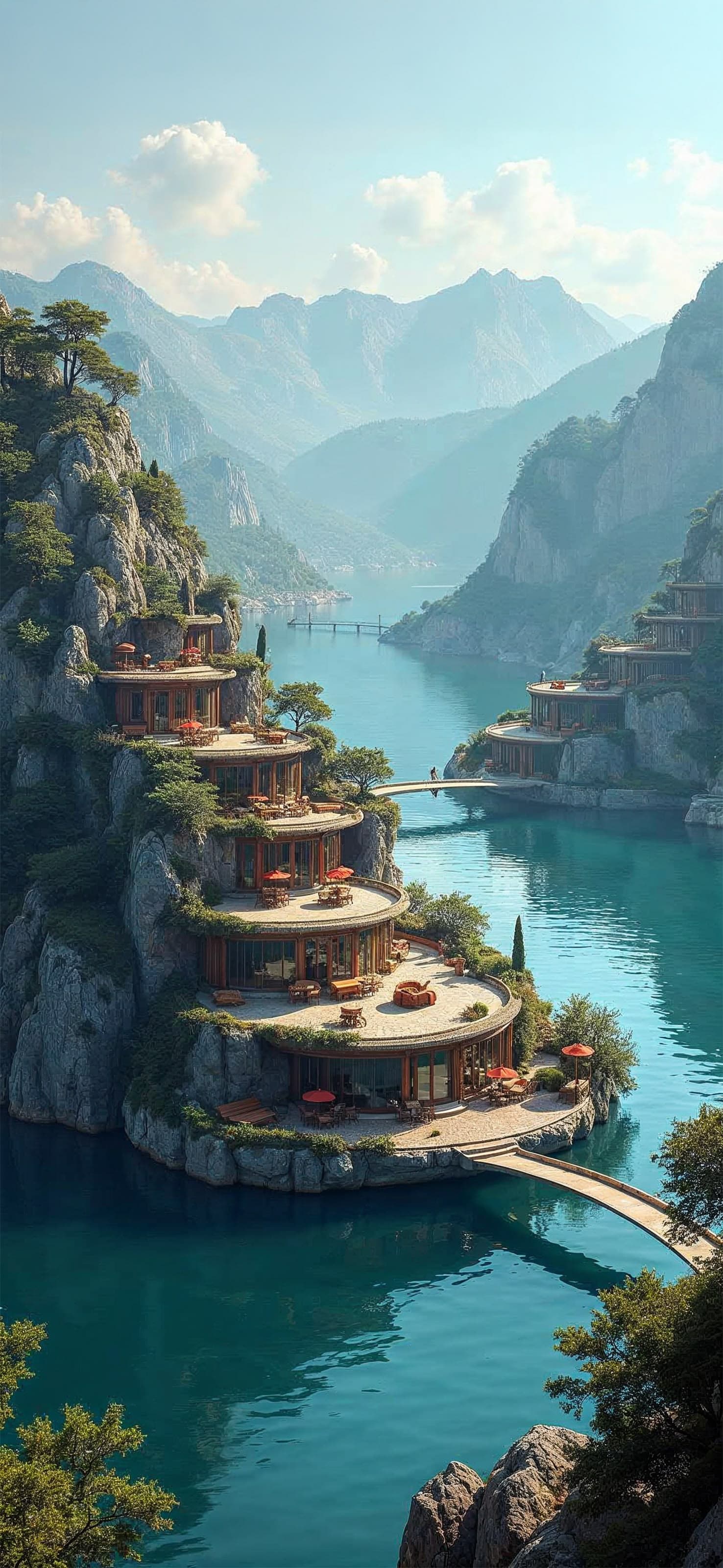 Serene Waters - free phone wallpaper