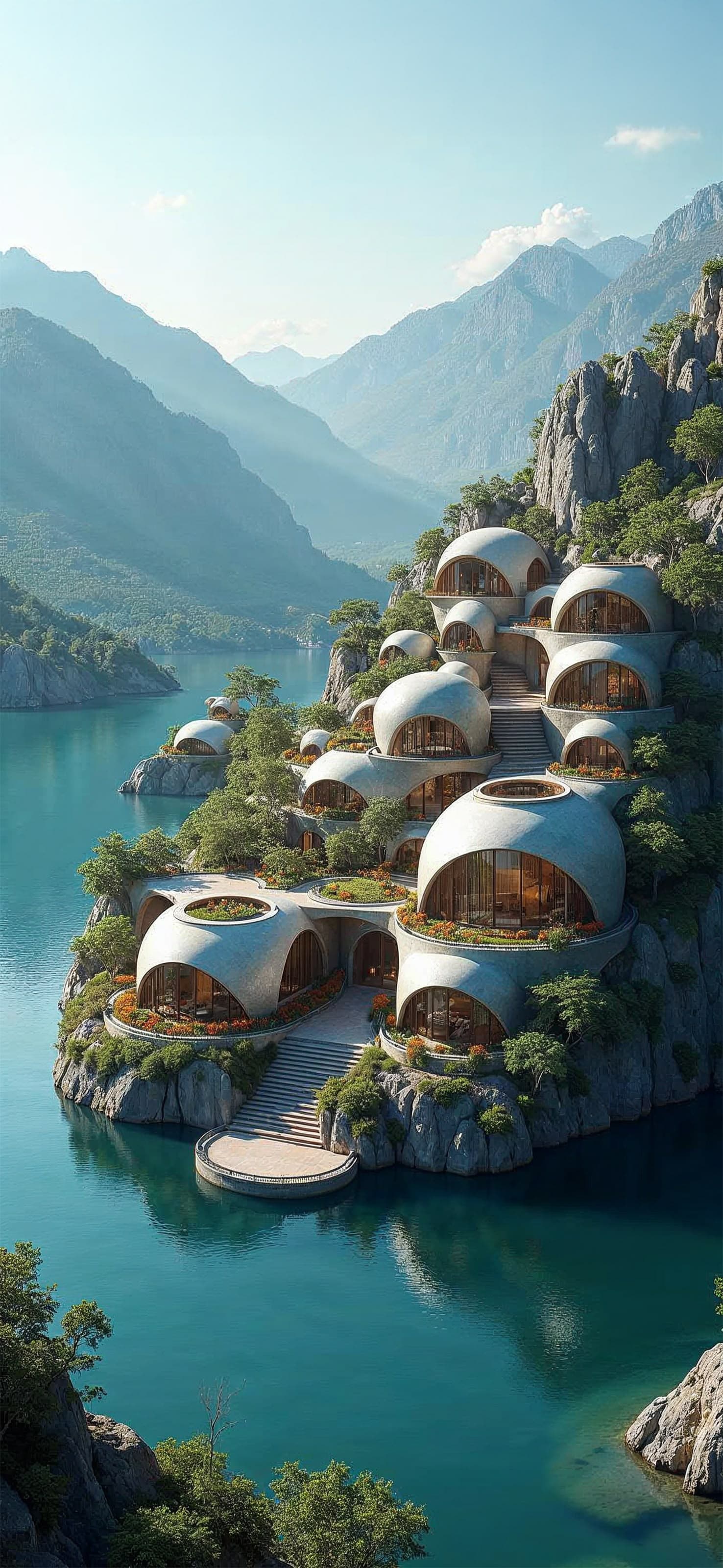 Mountain Retreat - free phone wallpaper