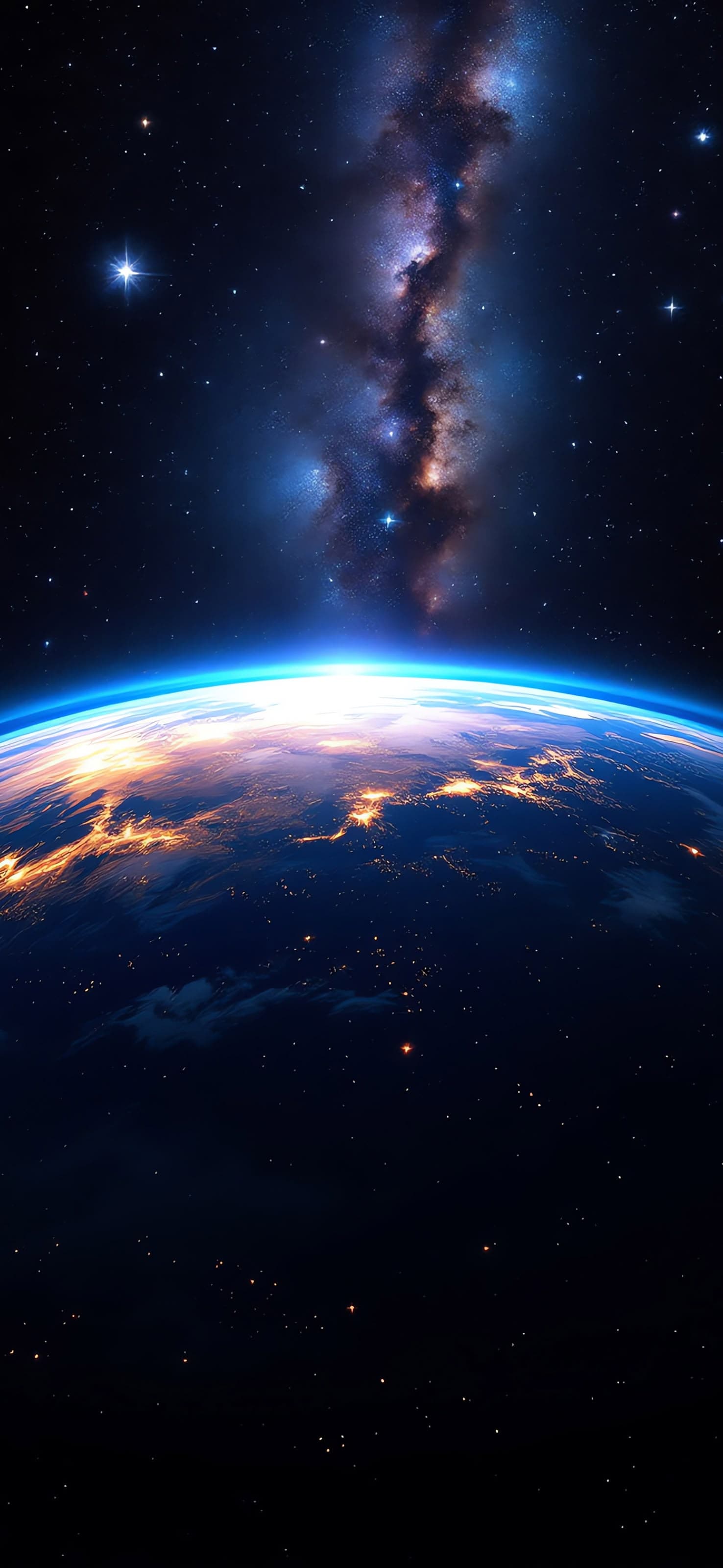 Earth from Space - free phone wallpaper