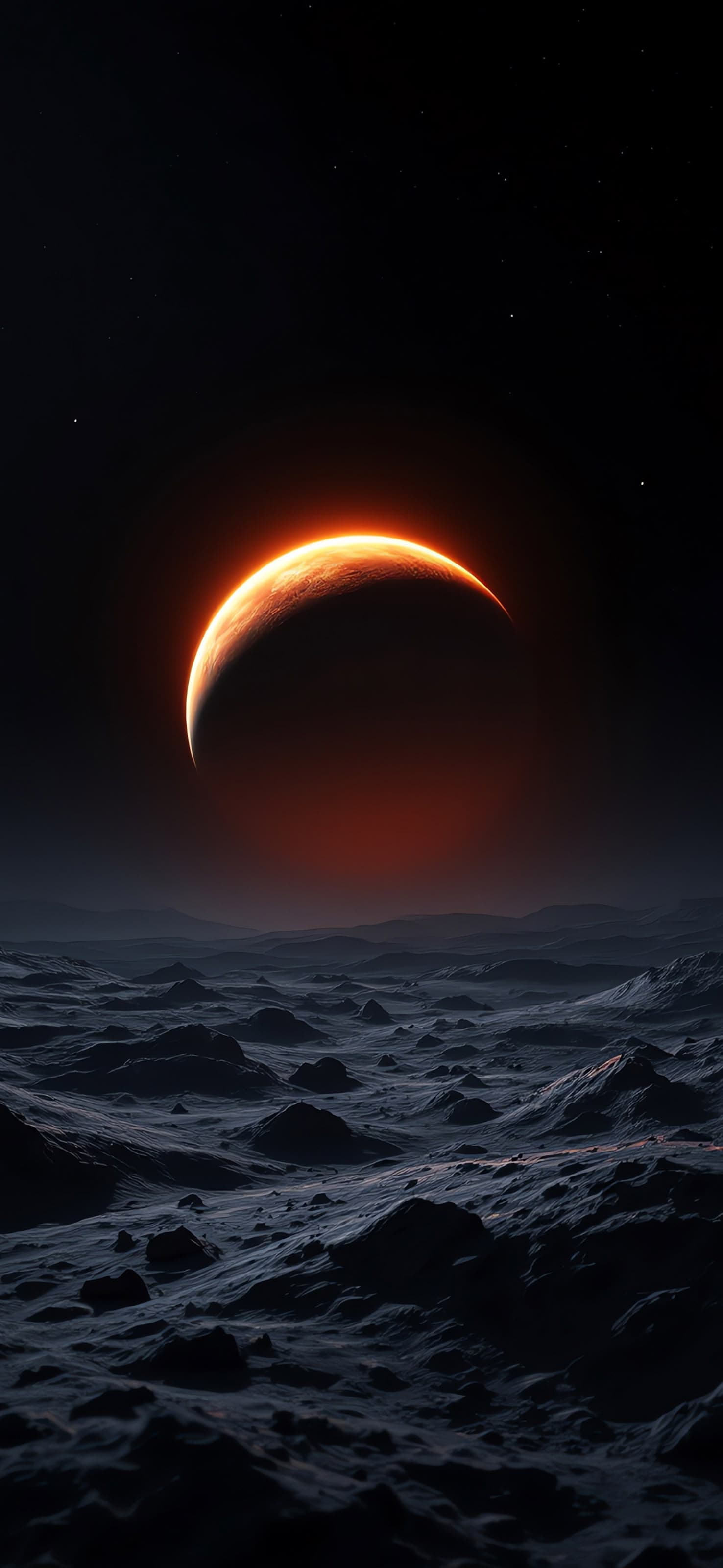 Planetary Horizon - free phone wallpaper