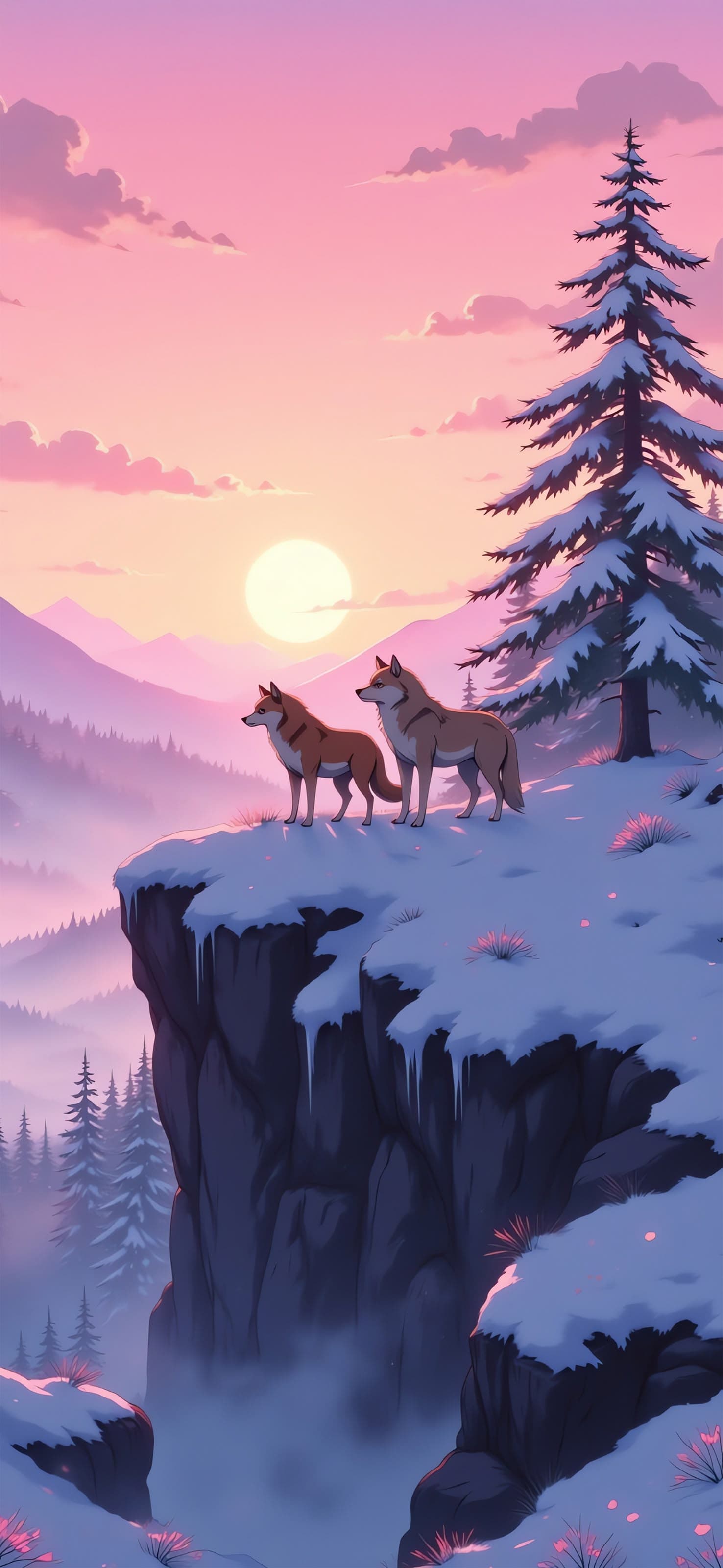 Wolf Pack 3 - free phone wallpaper