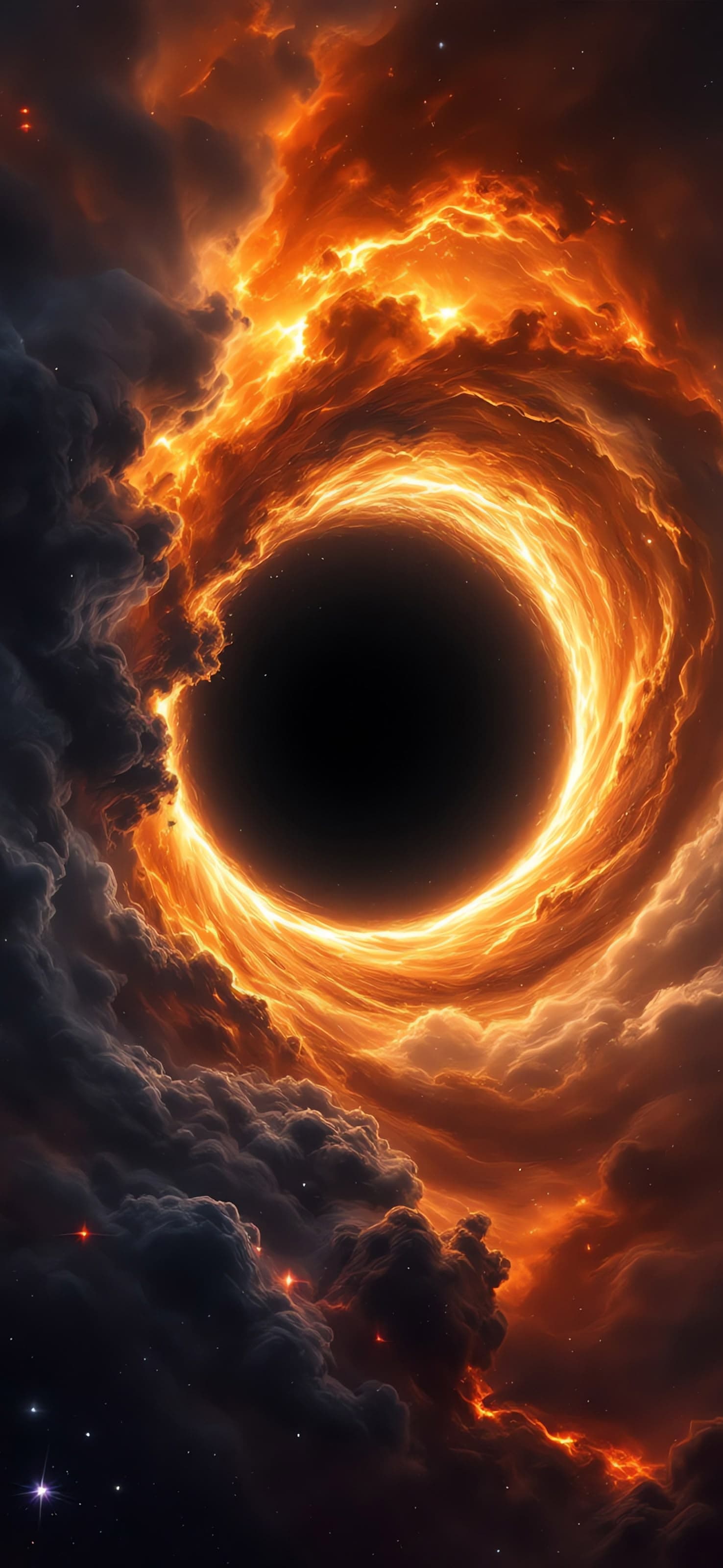 Cosmic Vortex - free phone wallpaper