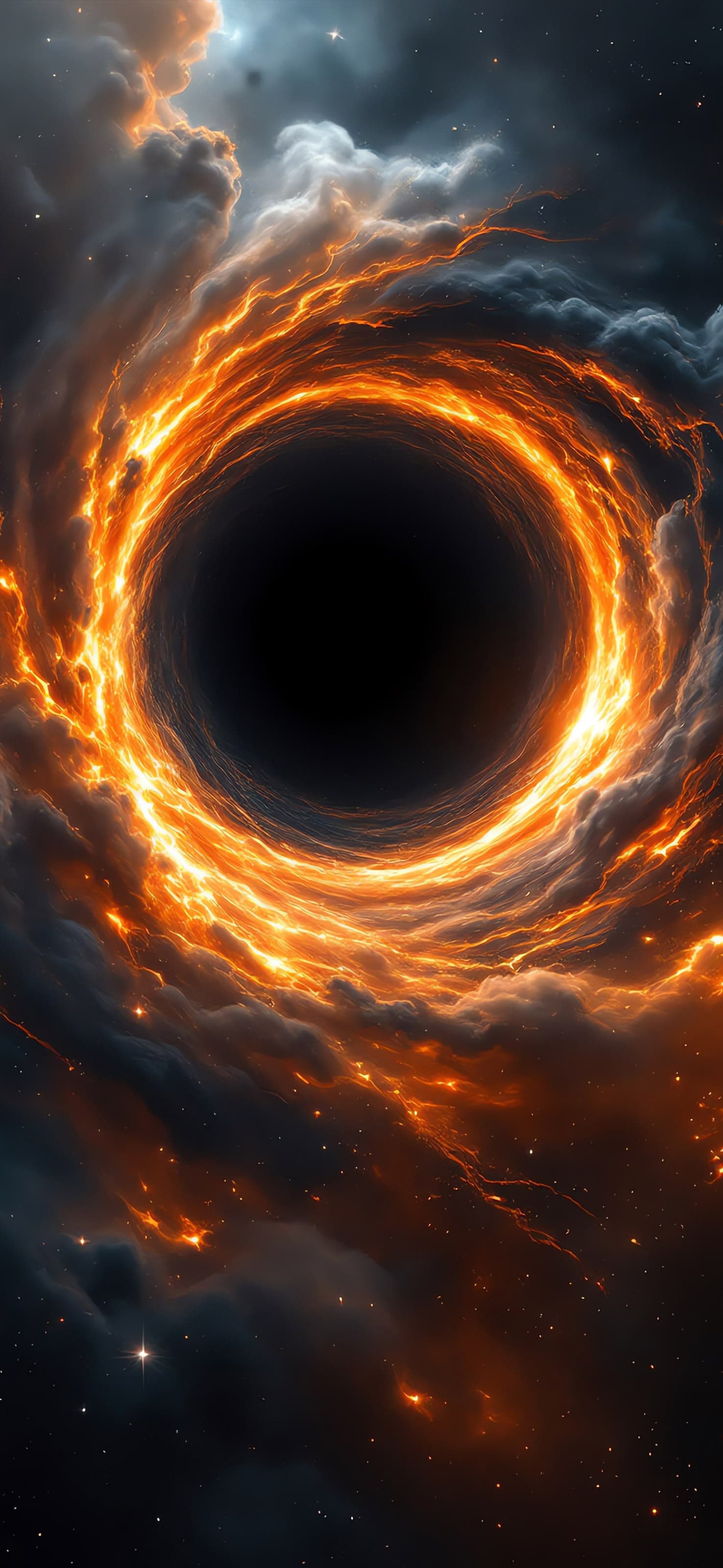 Galactic Vortex - free phone wallpaper