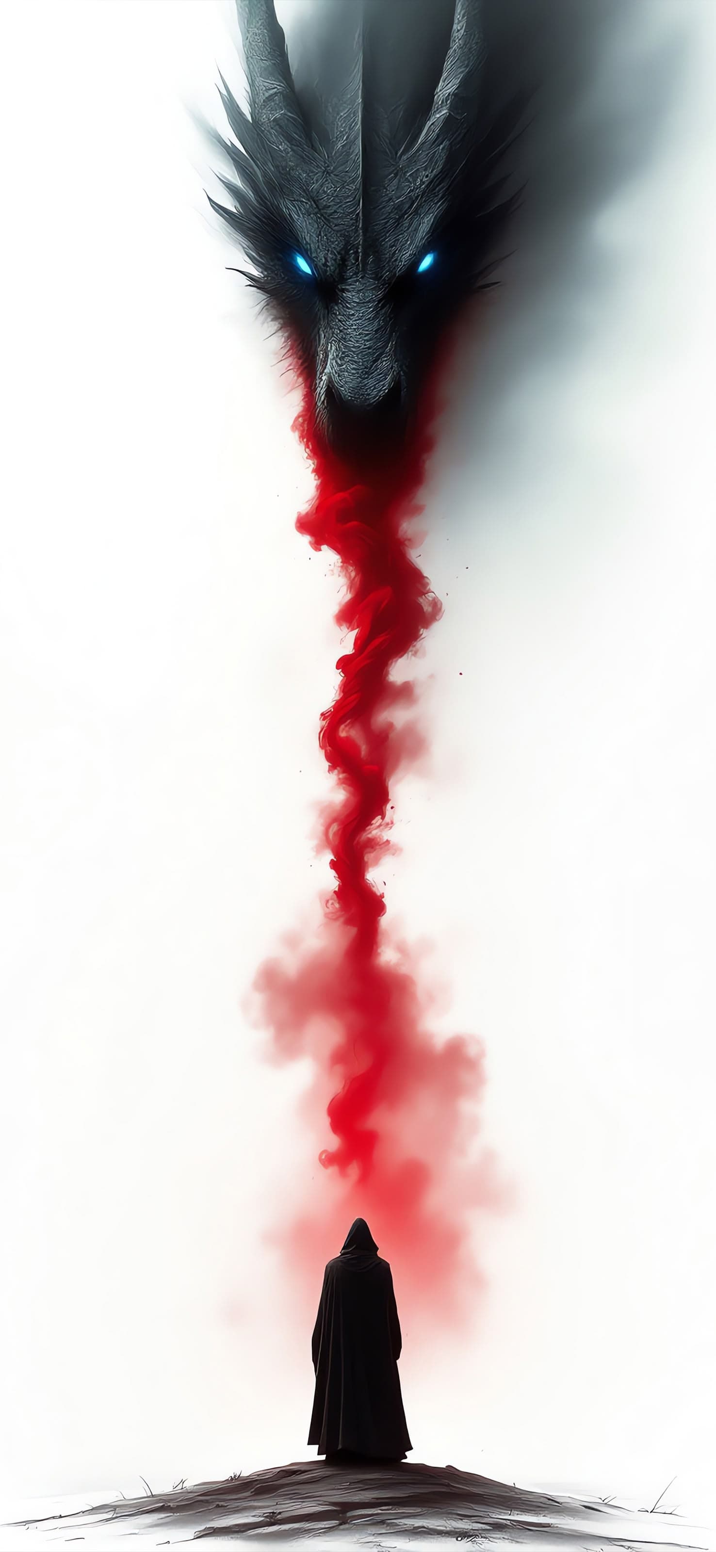 Dragon's Fury - free phone wallpaper