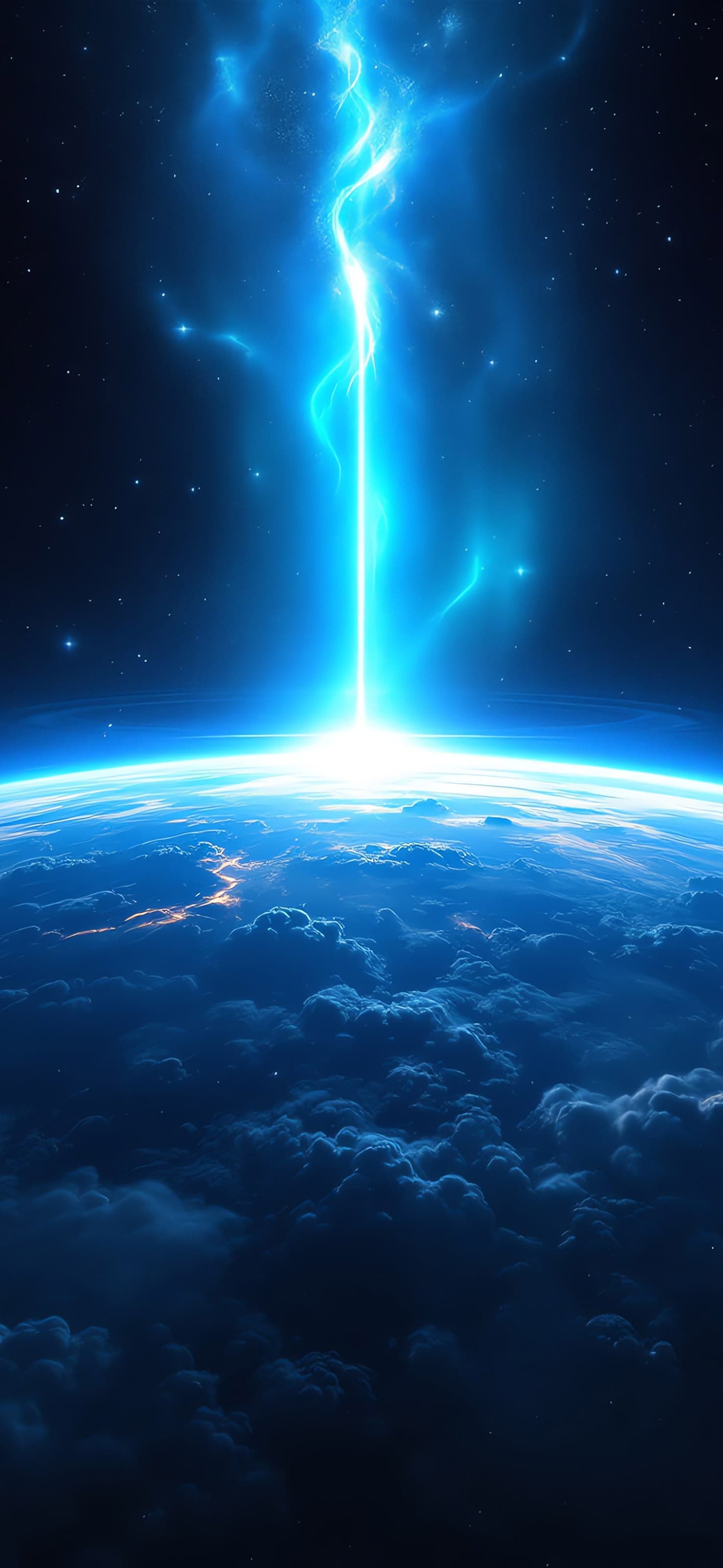 Celestial Burst - free phone wallpaper