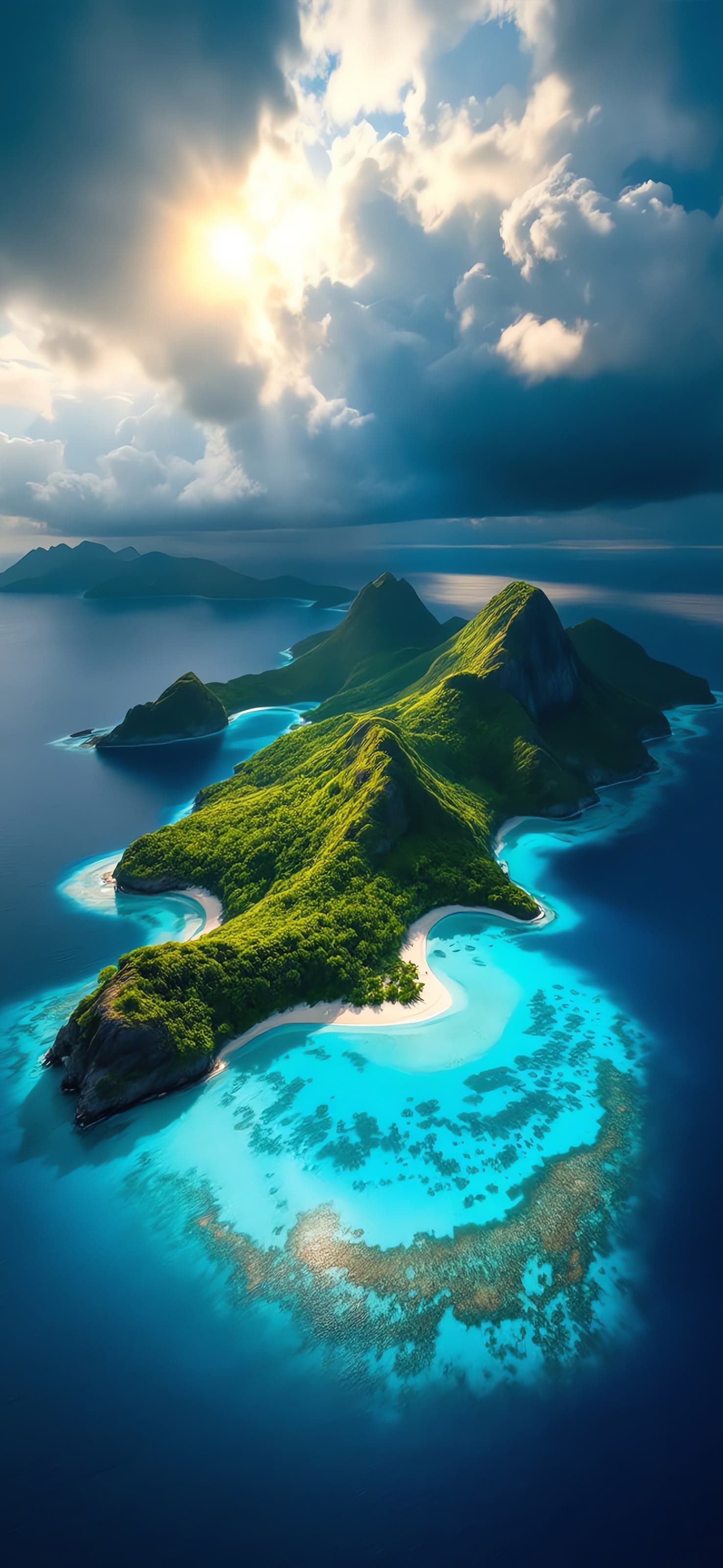 Island Paradise - free phone wallpaper